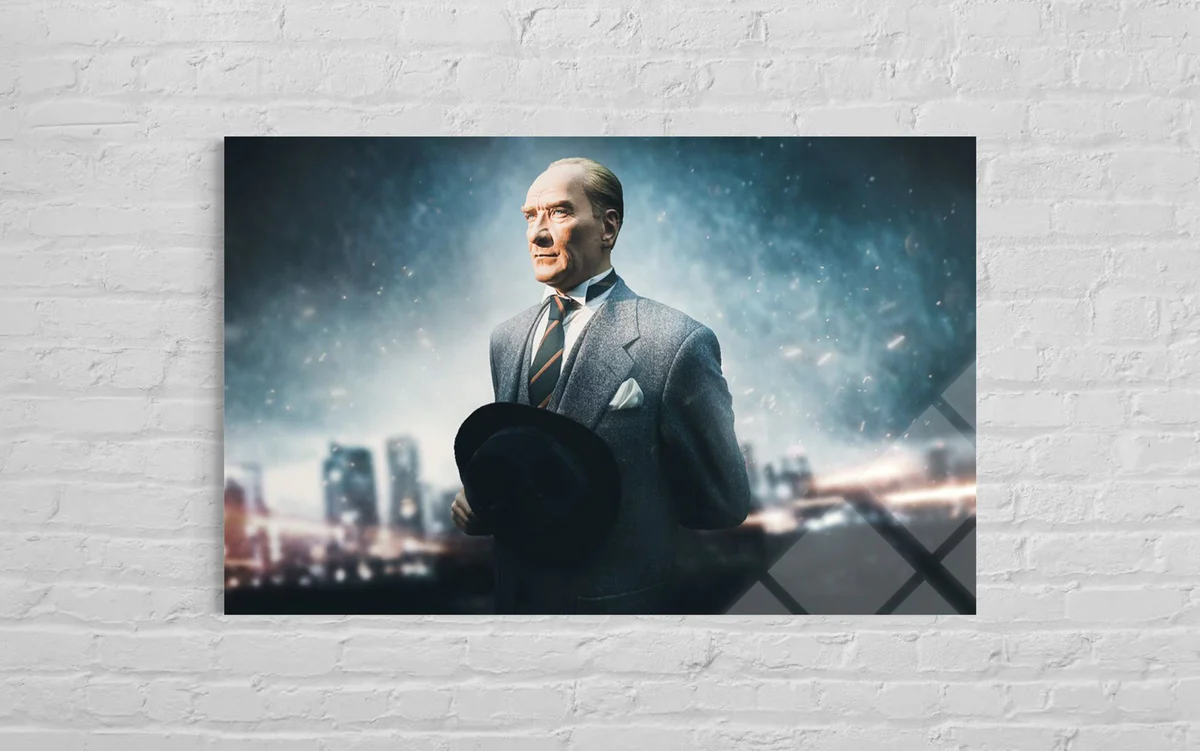 Atatürk Cam Tablo