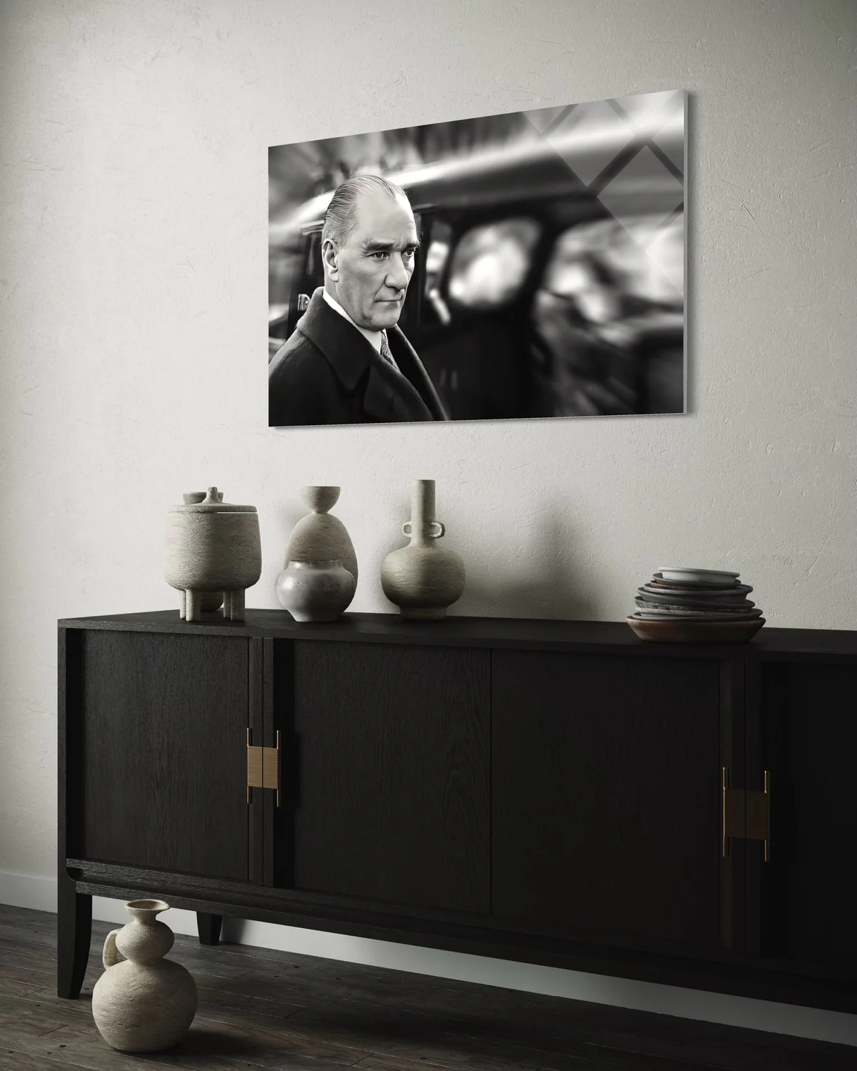 Atatürk Cam Tablo