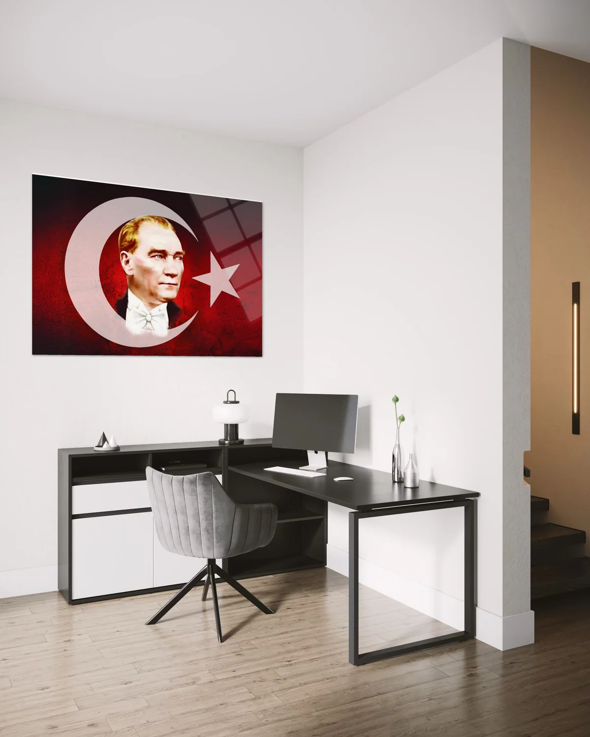 Atatürk Cam Tablo