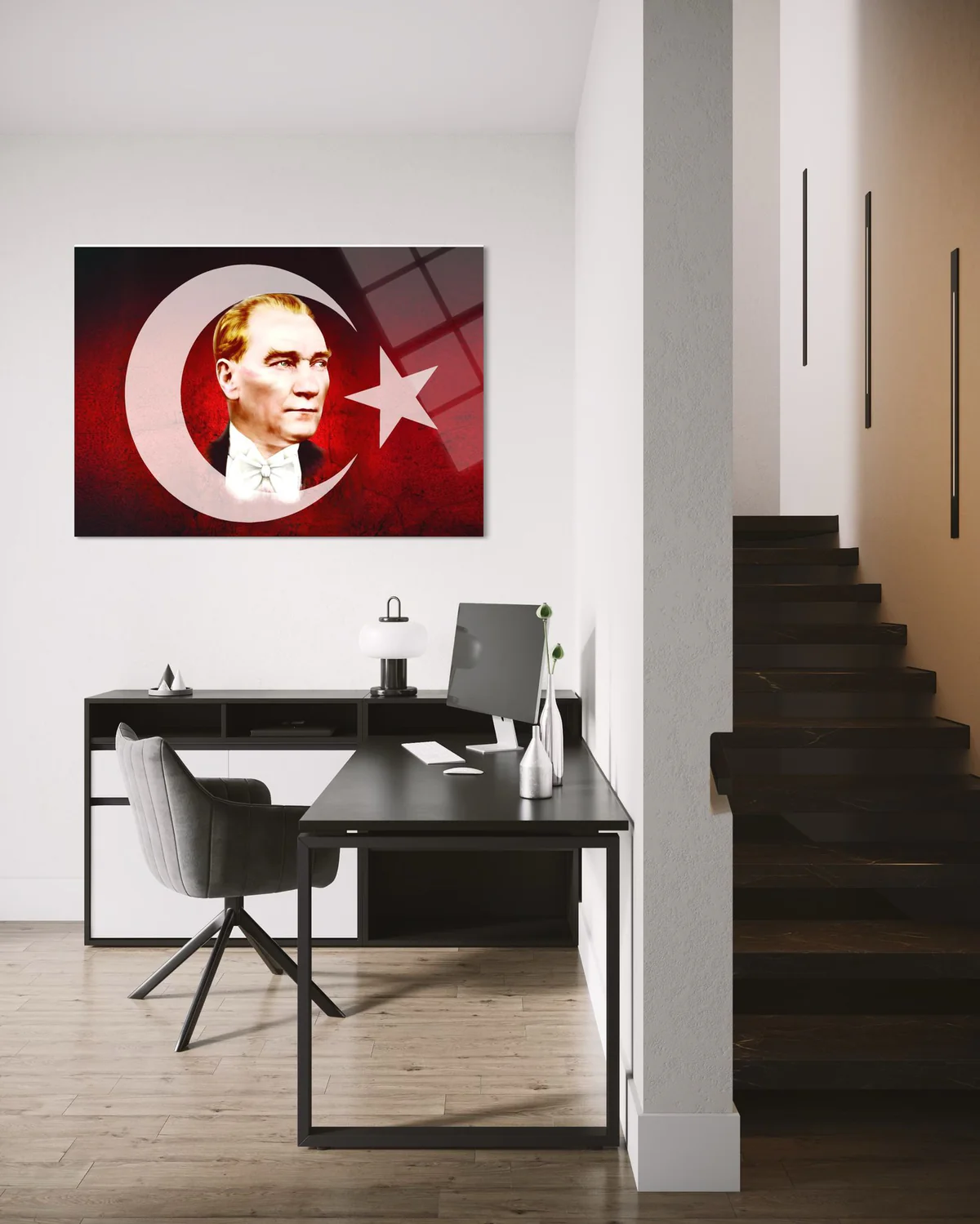 Atatürk Cam Tablo