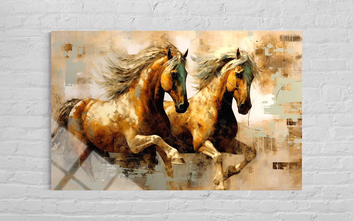 İkili At Cam Tablo