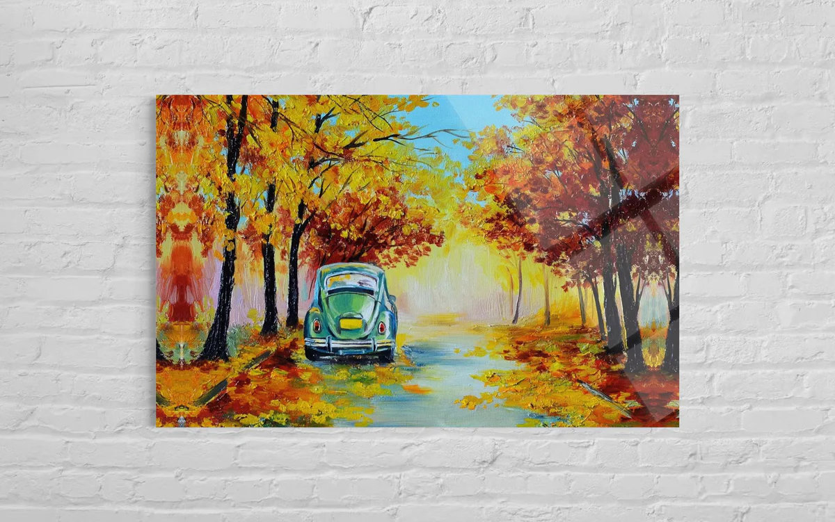 Modern - Sanat Cam Tablo