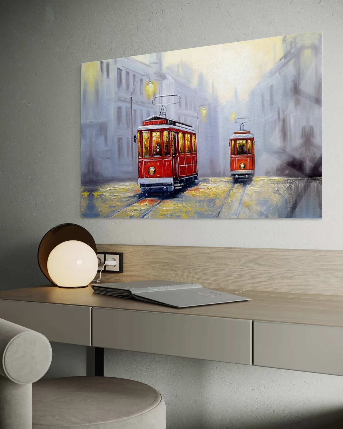 Modern - Sanat Cam Tablo