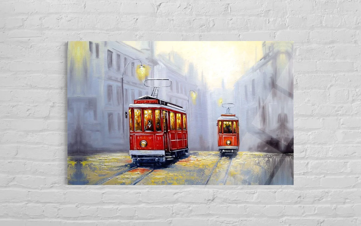 Modern - Sanat Cam Tablo