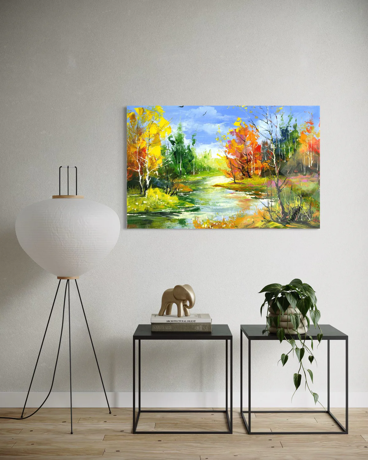 Modern - Sanat Cam Tablo