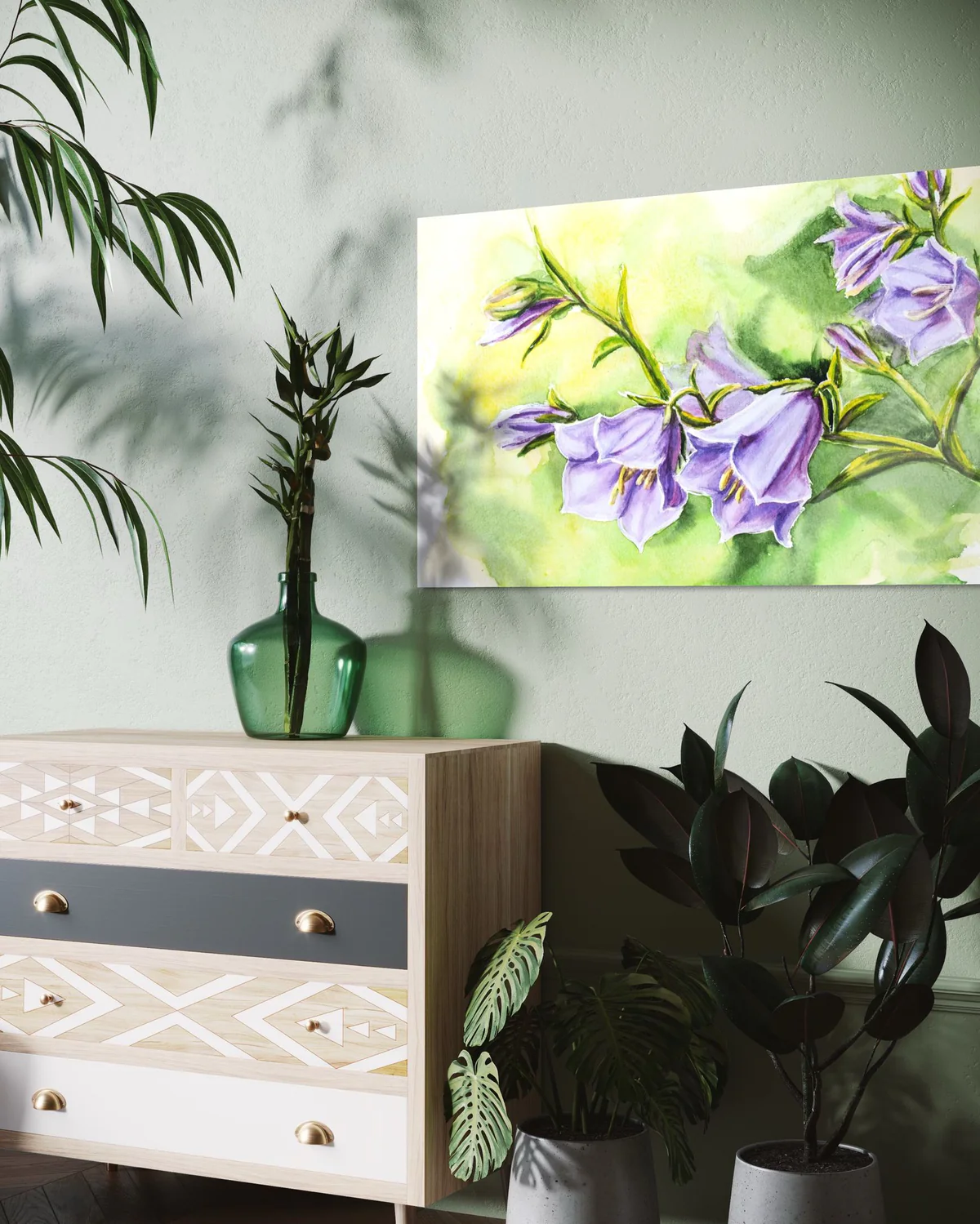 Modern - Sanat Cam Tablo