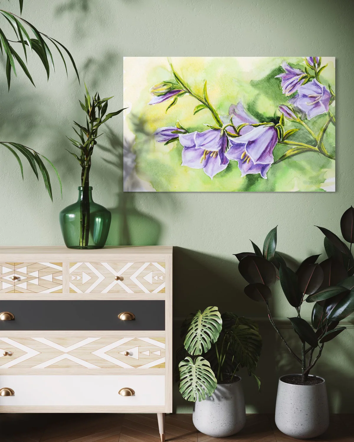 Modern - Sanat Cam Tablo