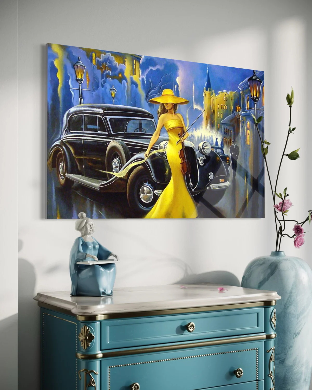 Modern - Sanat Cam Tablo