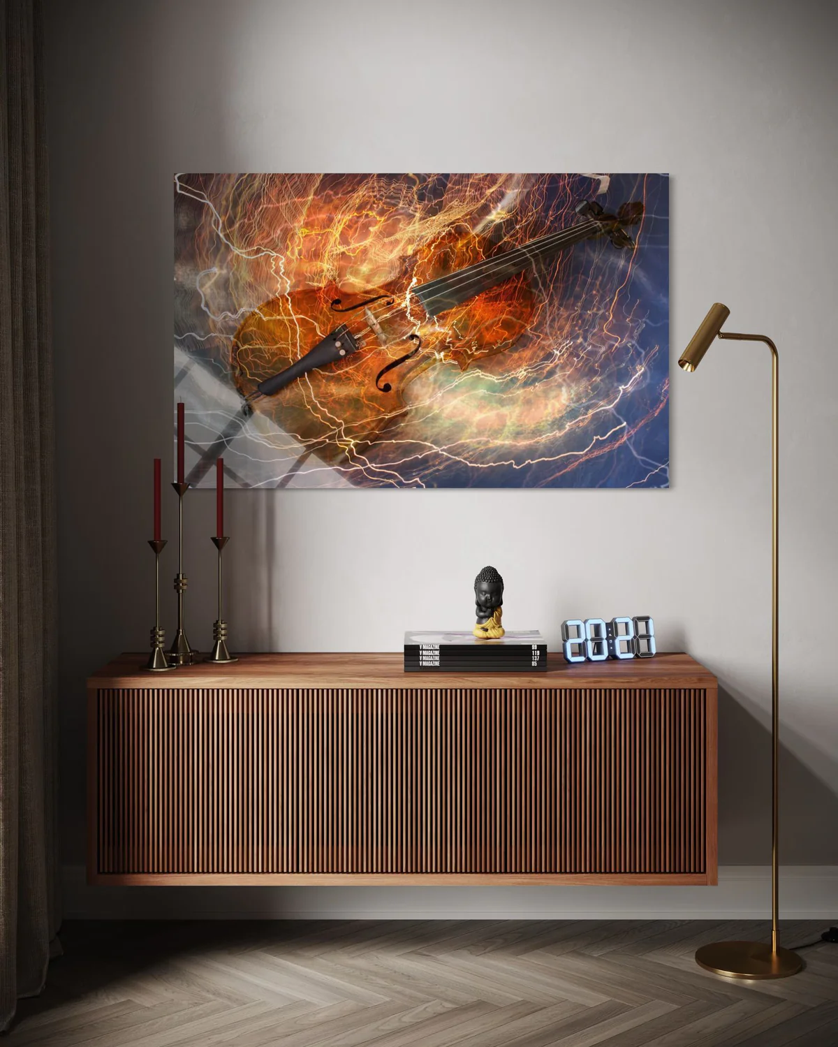 Modern - Sanat Cam Tablo