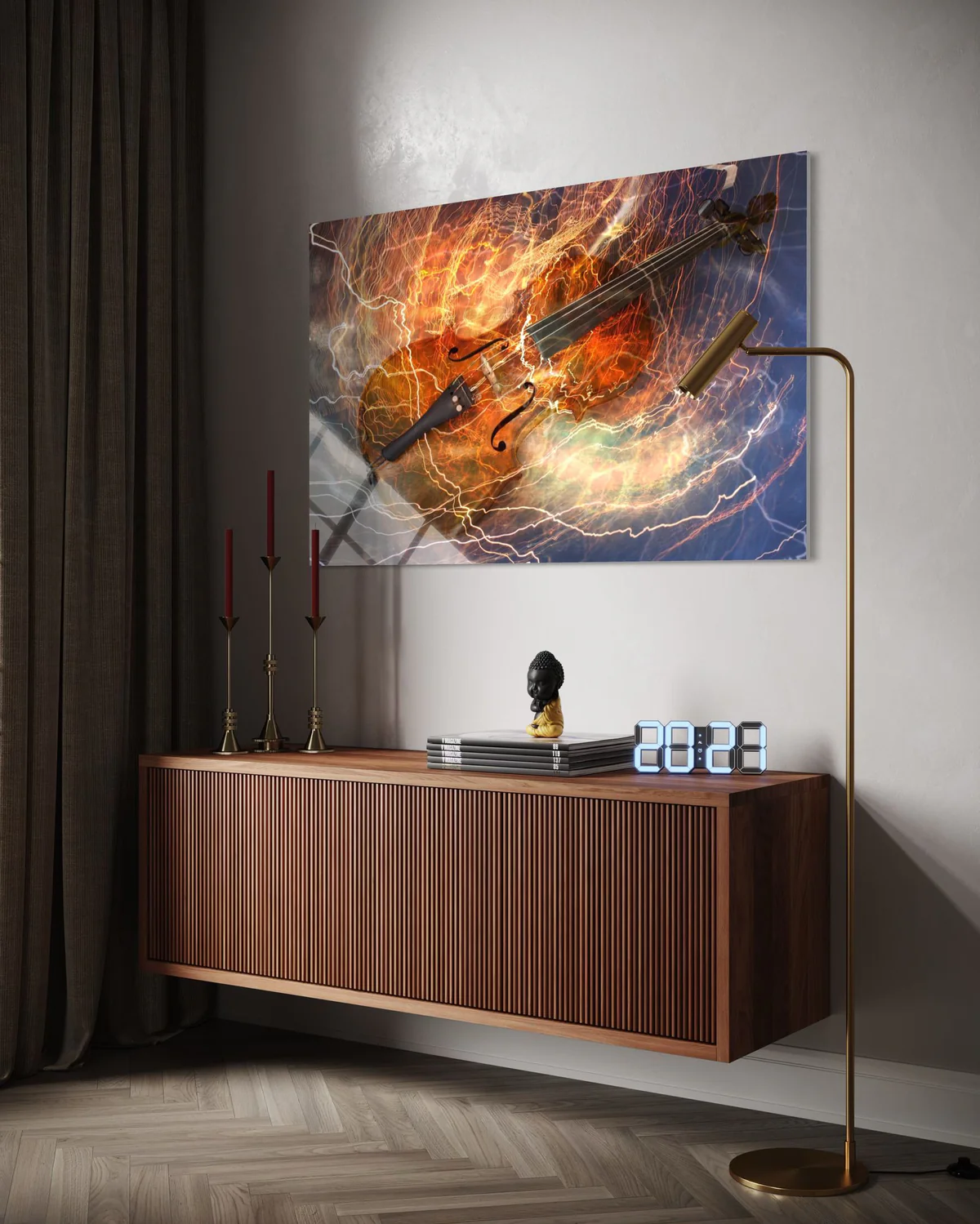 Modern - Sanat Cam Tablo