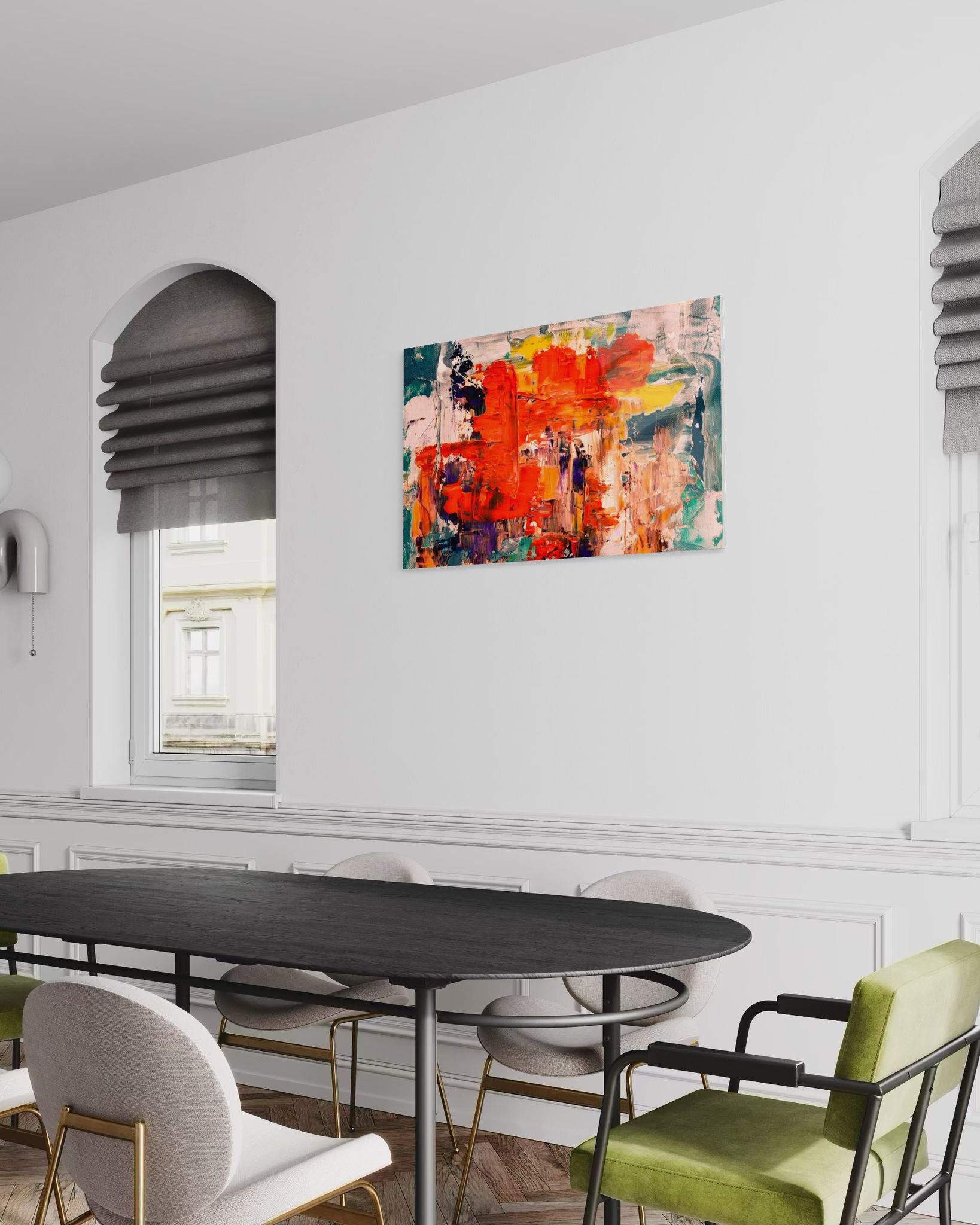 Modern - Sanat Cam Tablo