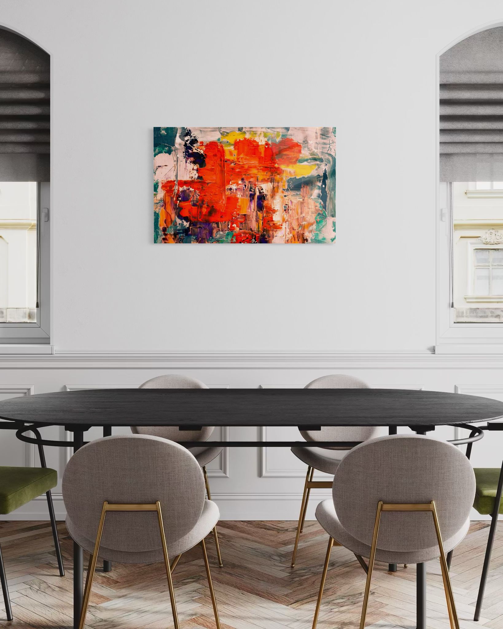 Modern - Sanat Cam Tablo