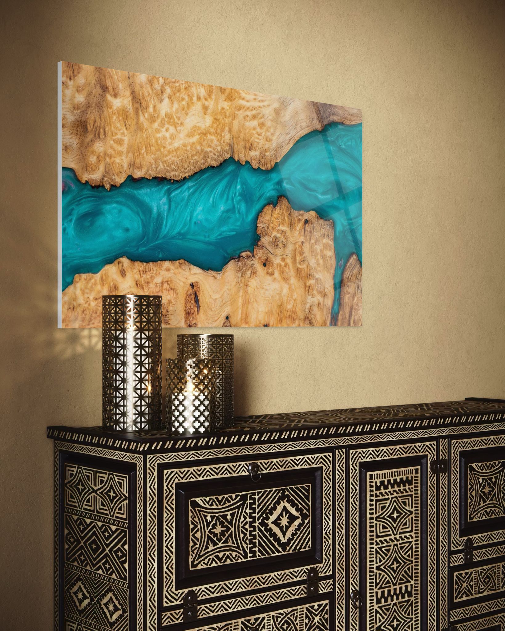 Modern - Sanat Cam Tablo