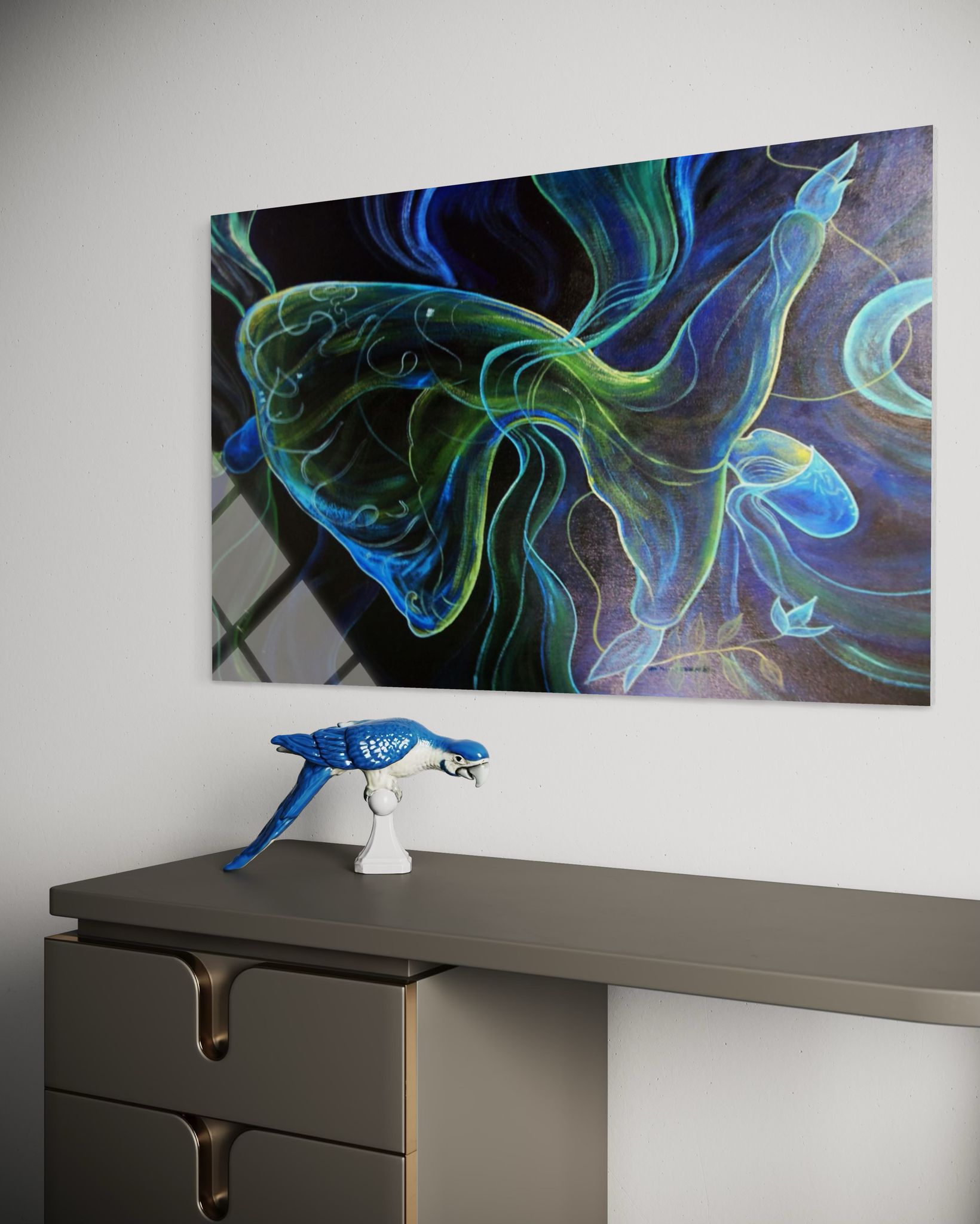 Modern - Sanat Cam Tablo