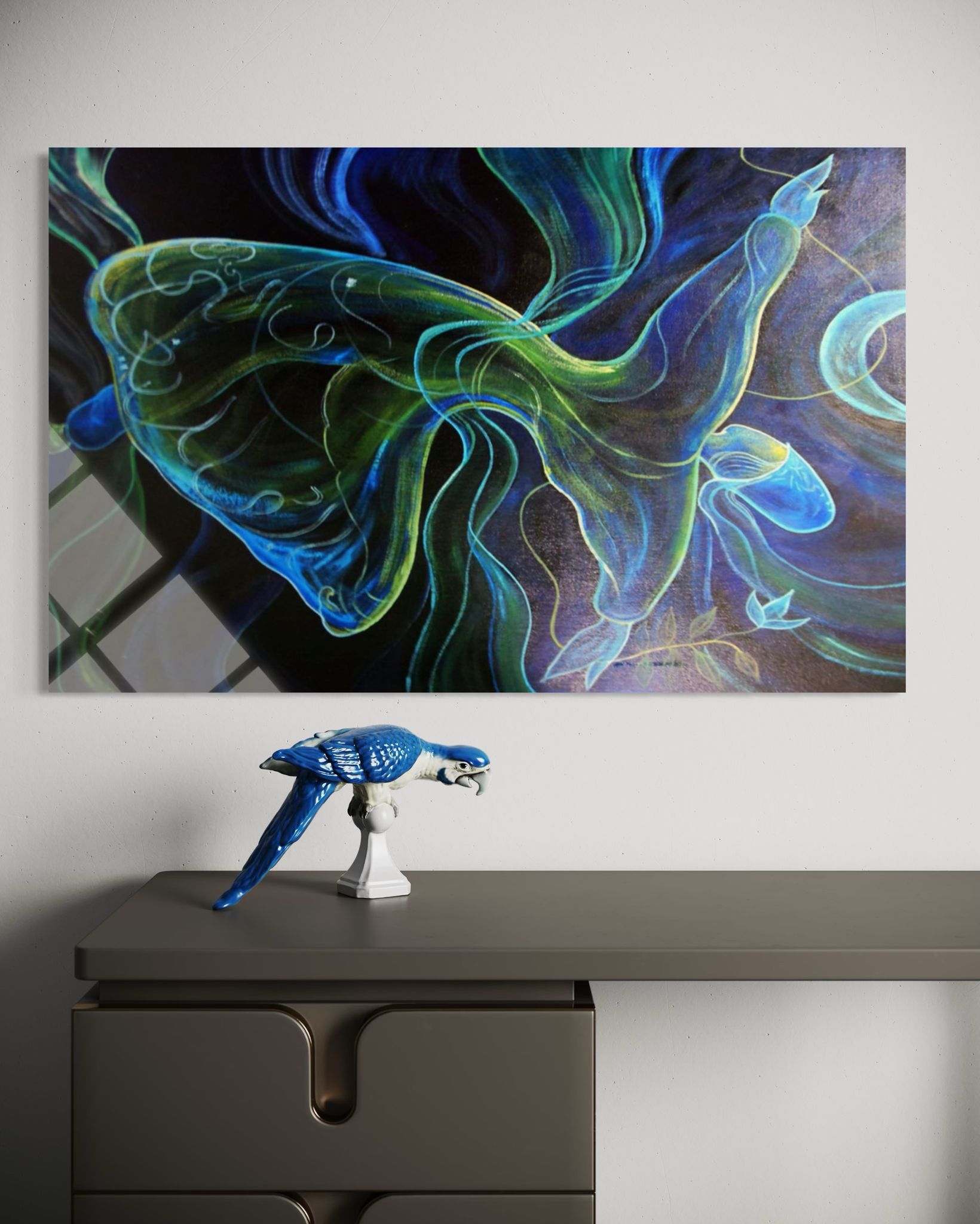 Modern - Sanat Cam Tablo