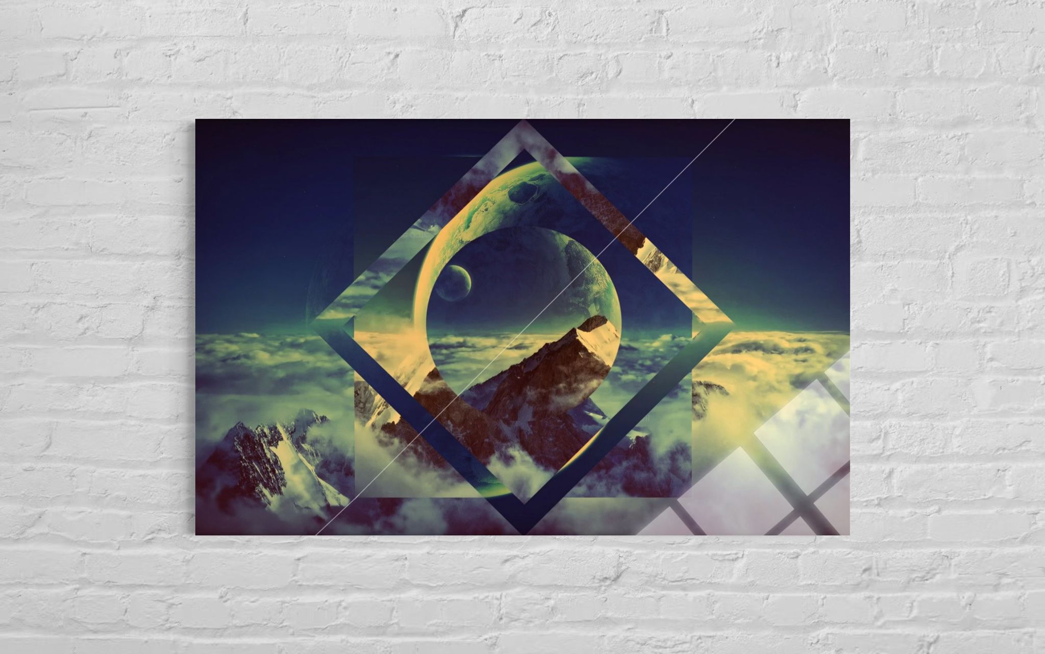 Modern - Sanat Cam Tablo