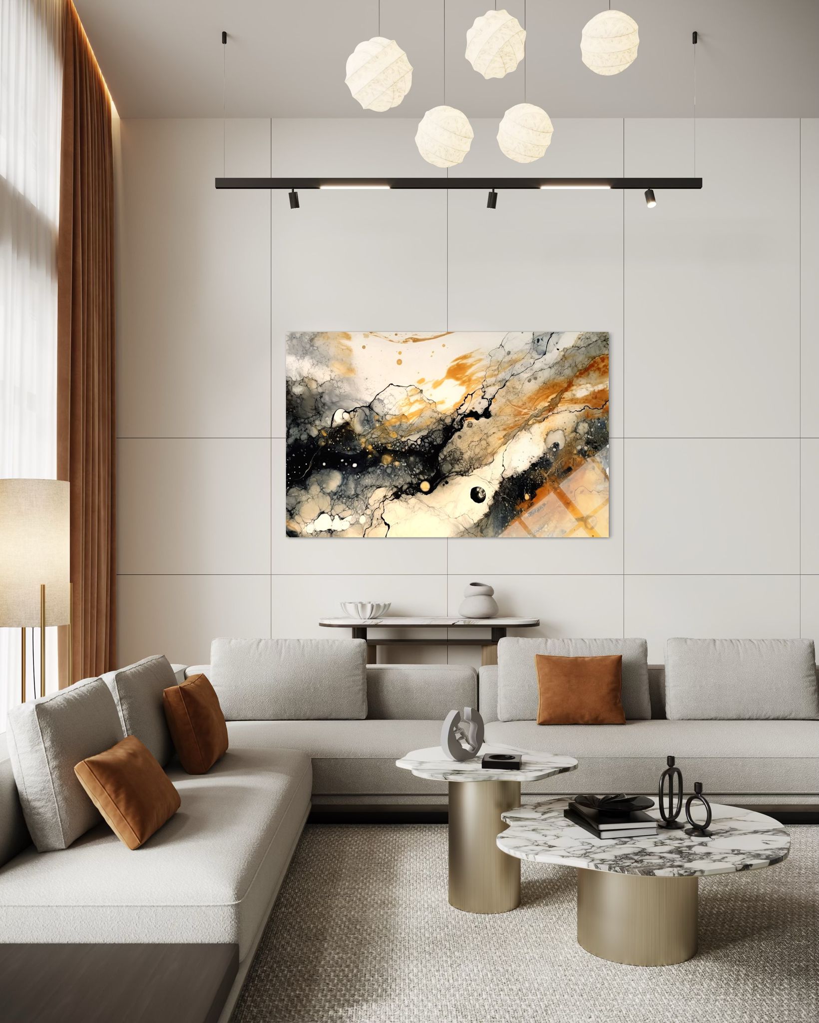 Modern - Sanat Cam Tablo