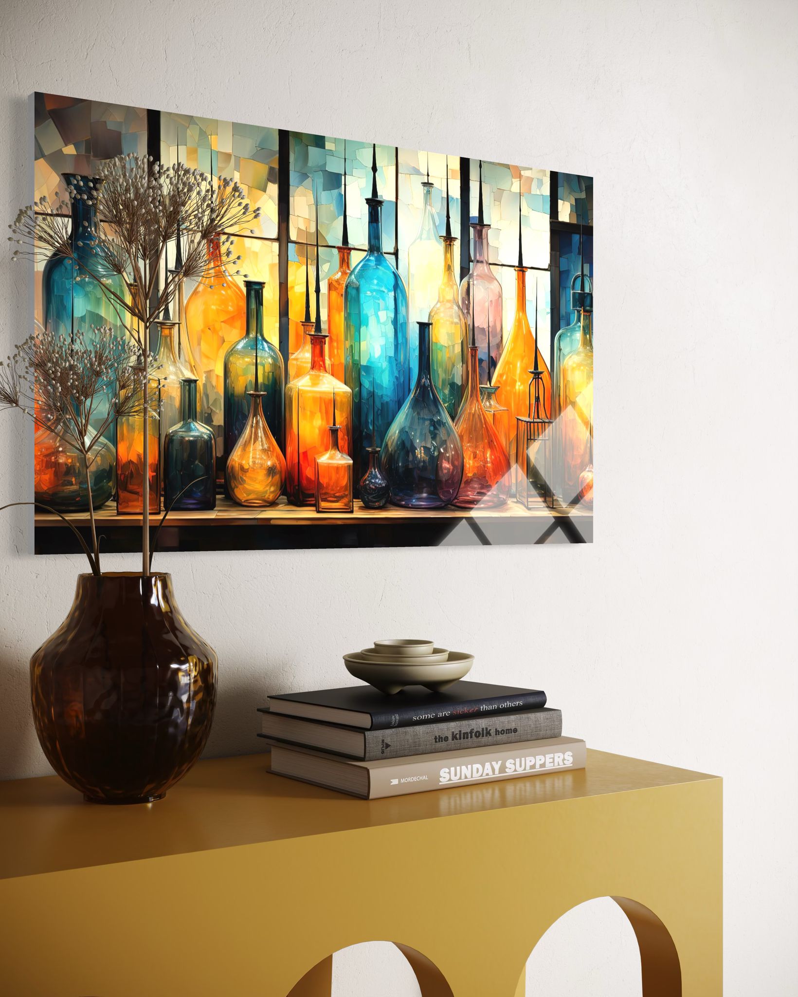 Modern - Sanat Cam Tablo