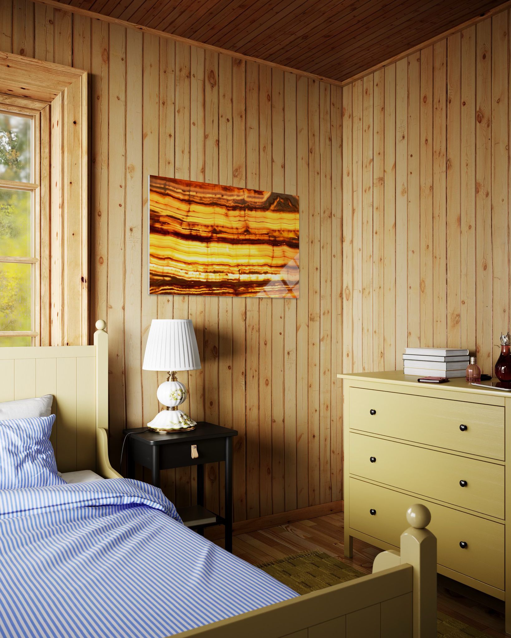 Modern - Sanat Cam Tablo