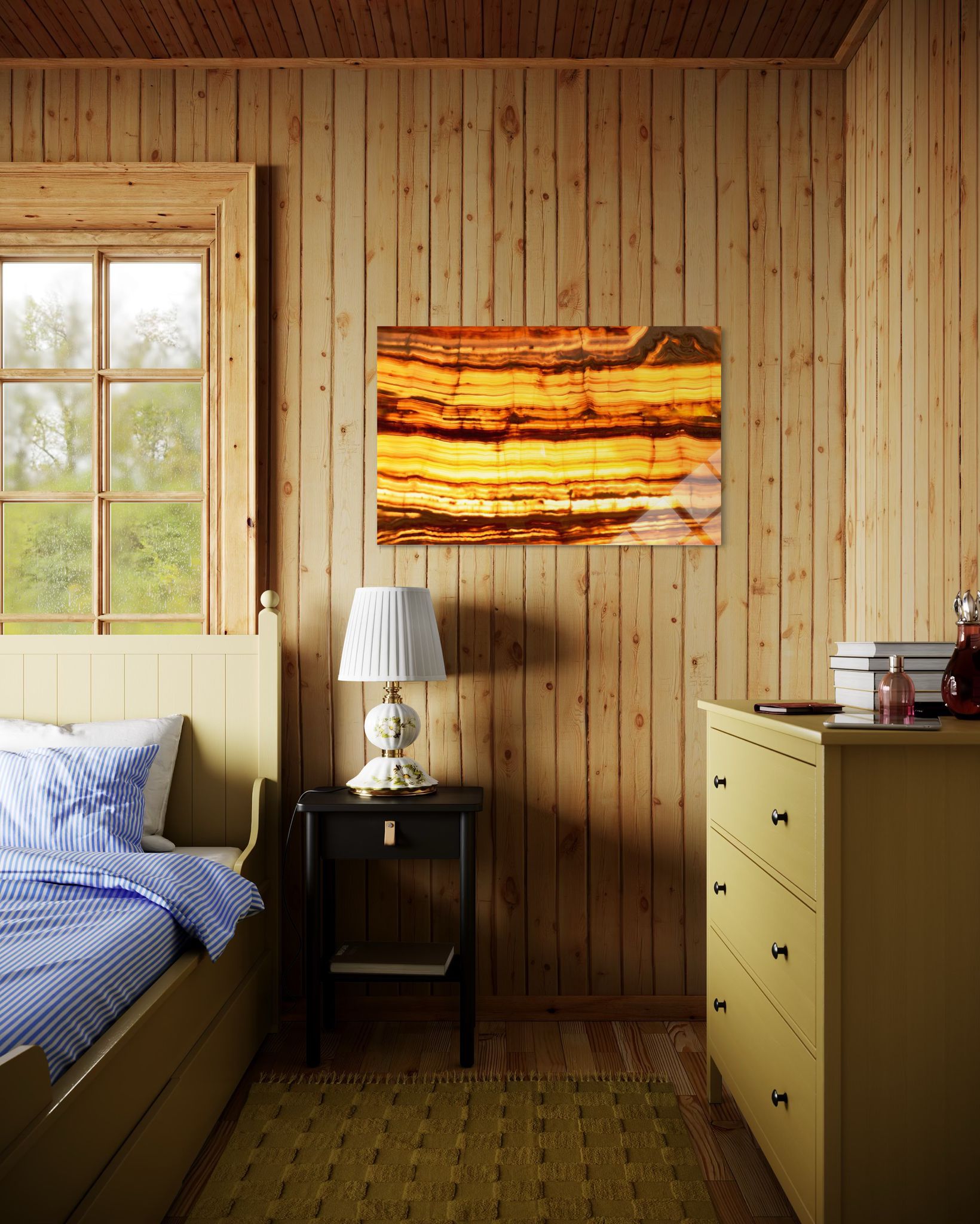 Modern - Sanat Cam Tablo