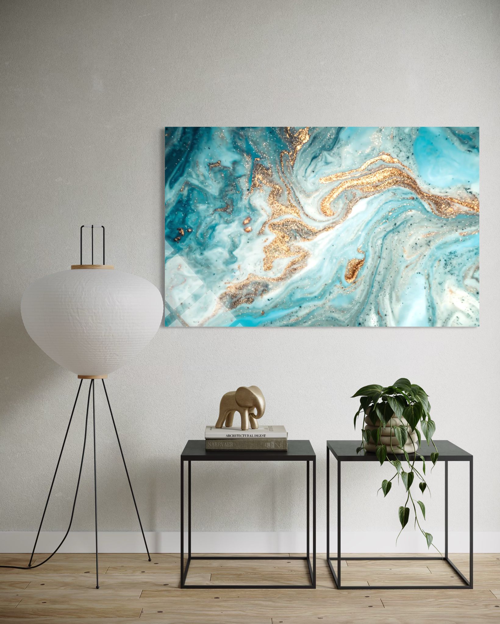 Modern - Sanat Cam Tablo