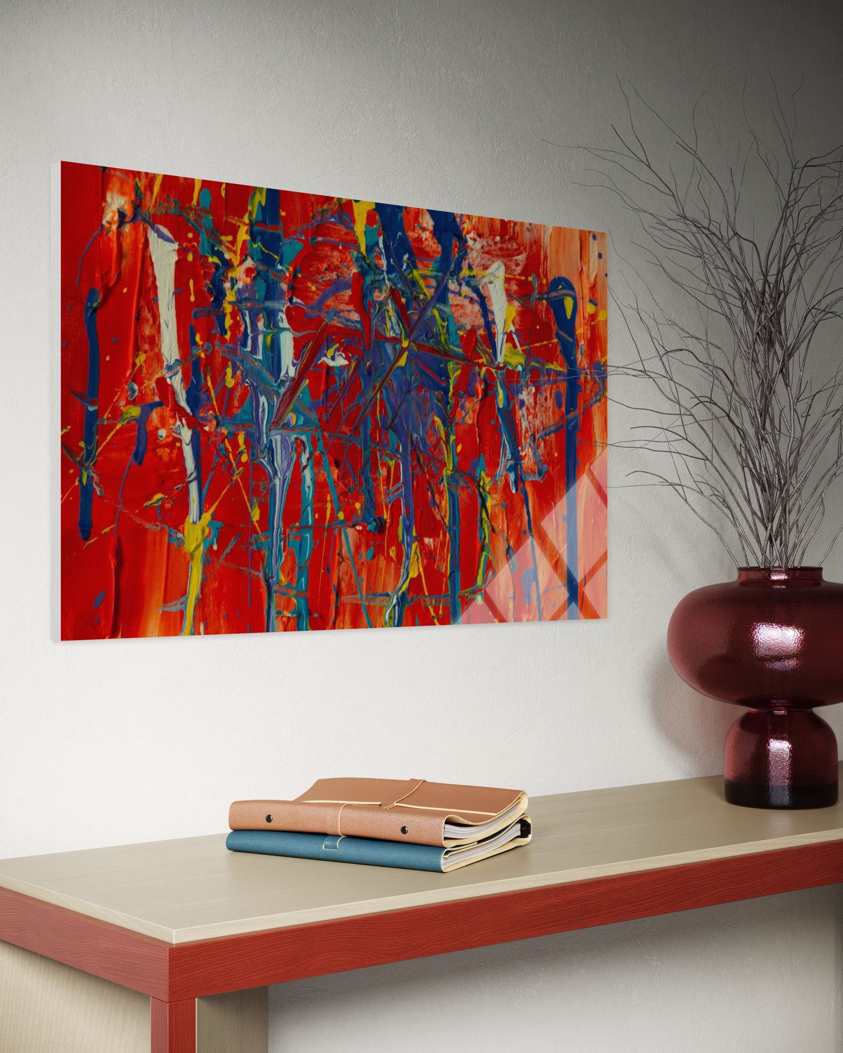 Modern - Sanat Cam Tablo