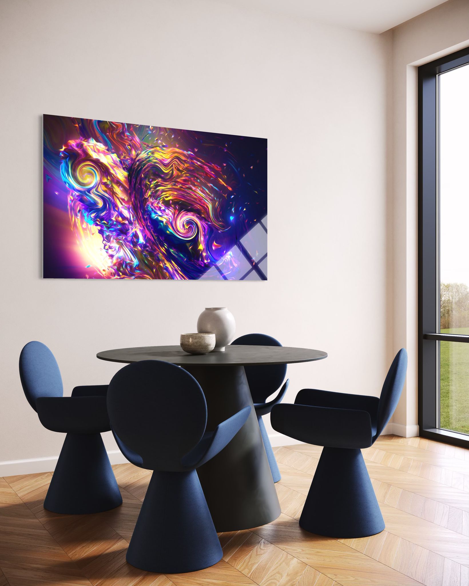 Modern - Sanat Cam Tablo