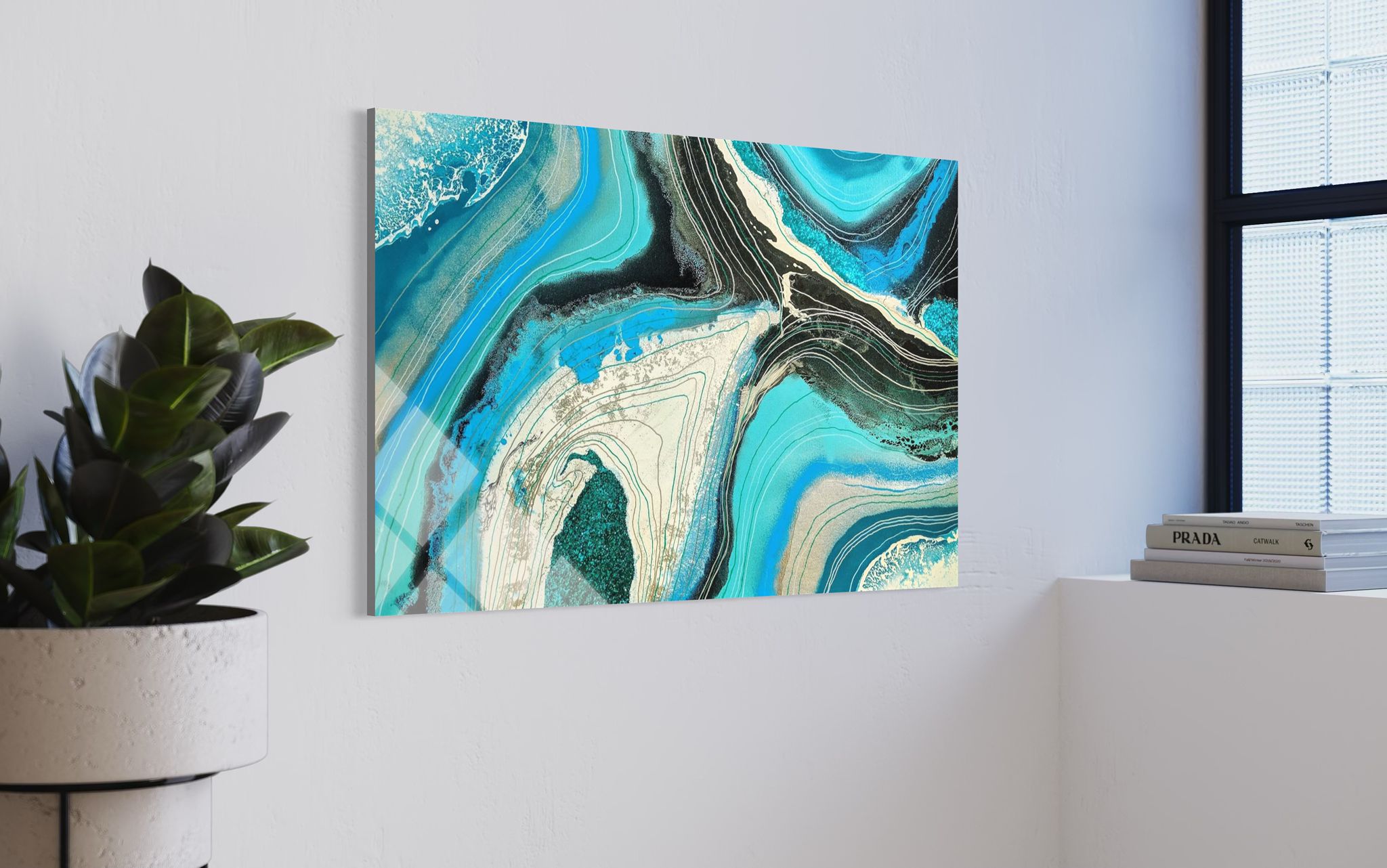 Modern - Sanat Cam Tablo