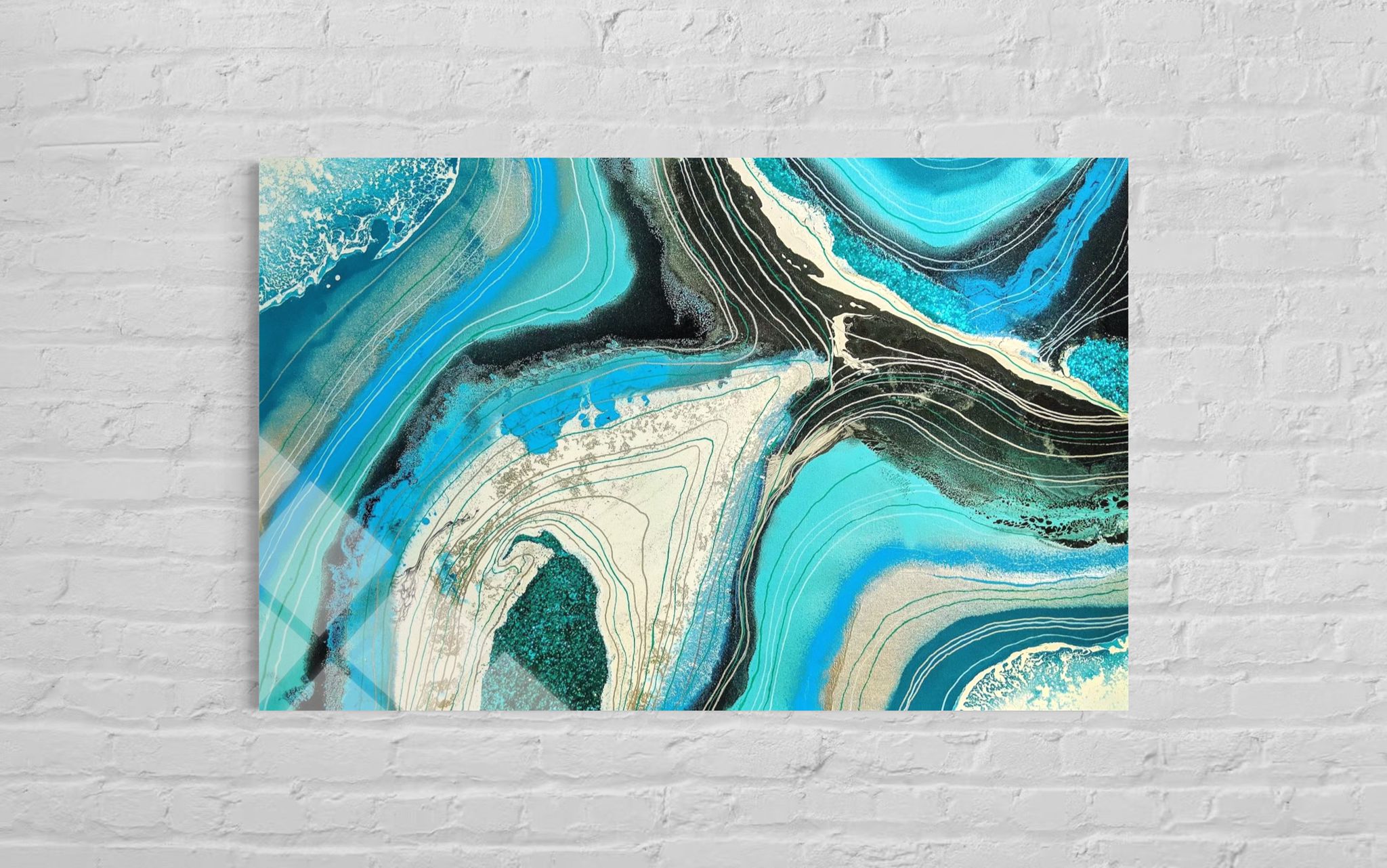 Modern - Sanat Cam Tablo