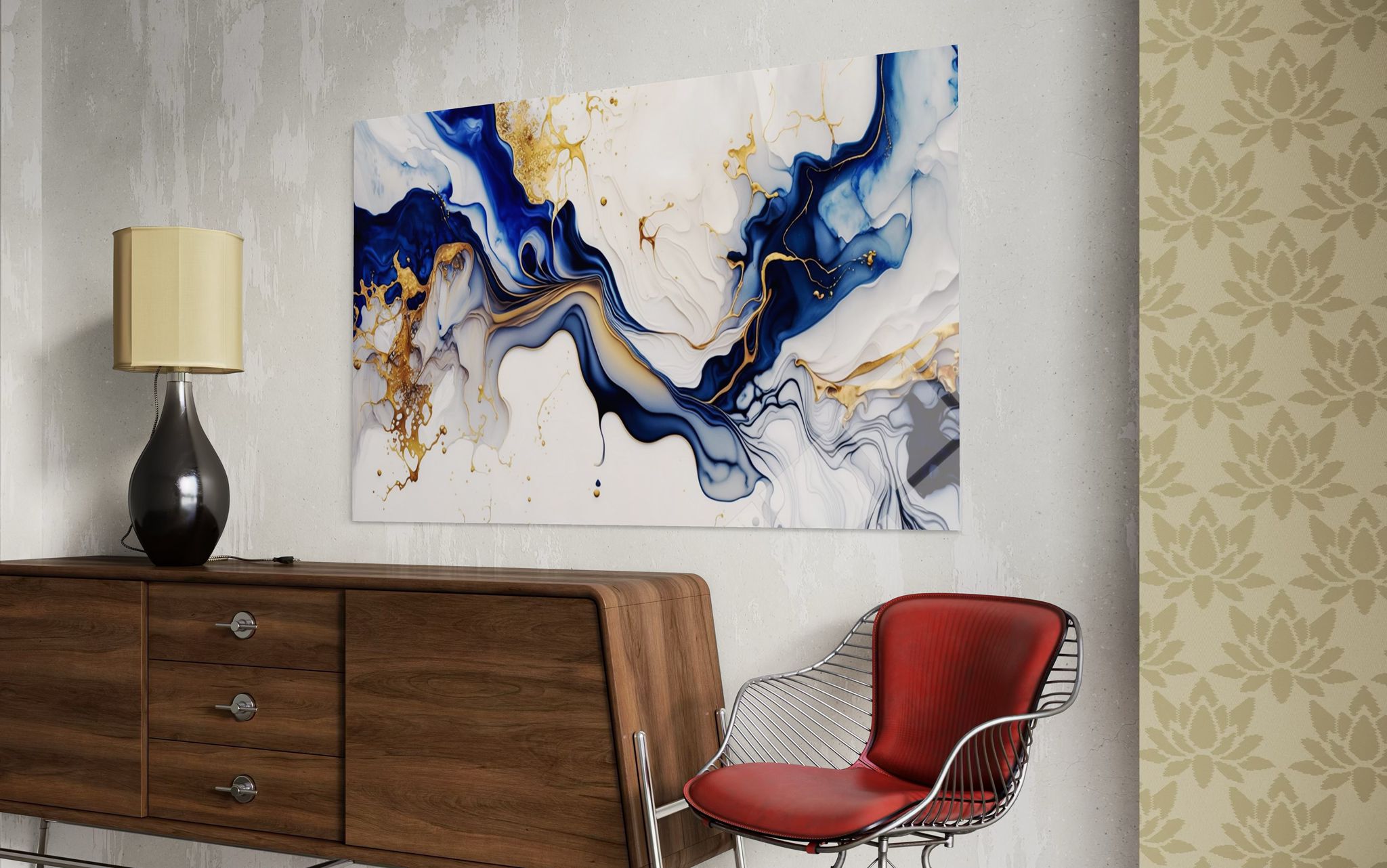 Modern - Sanat Cam Tablo