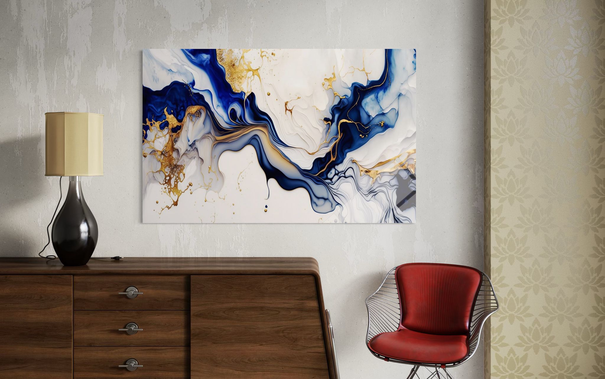 Modern - Sanat Cam Tablo