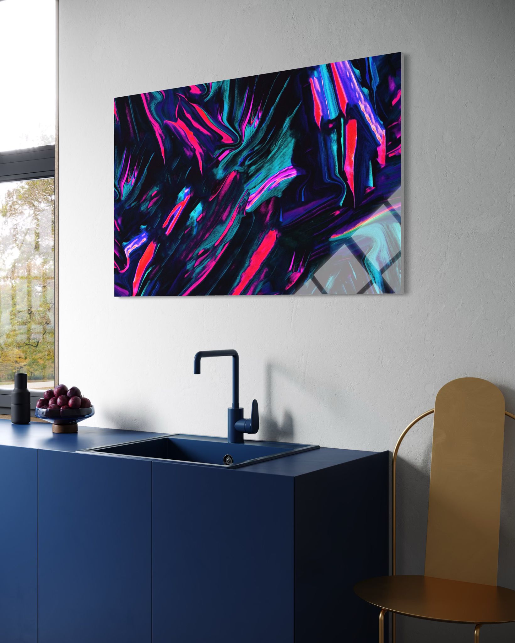 Modern - Sanat Cam Tablo