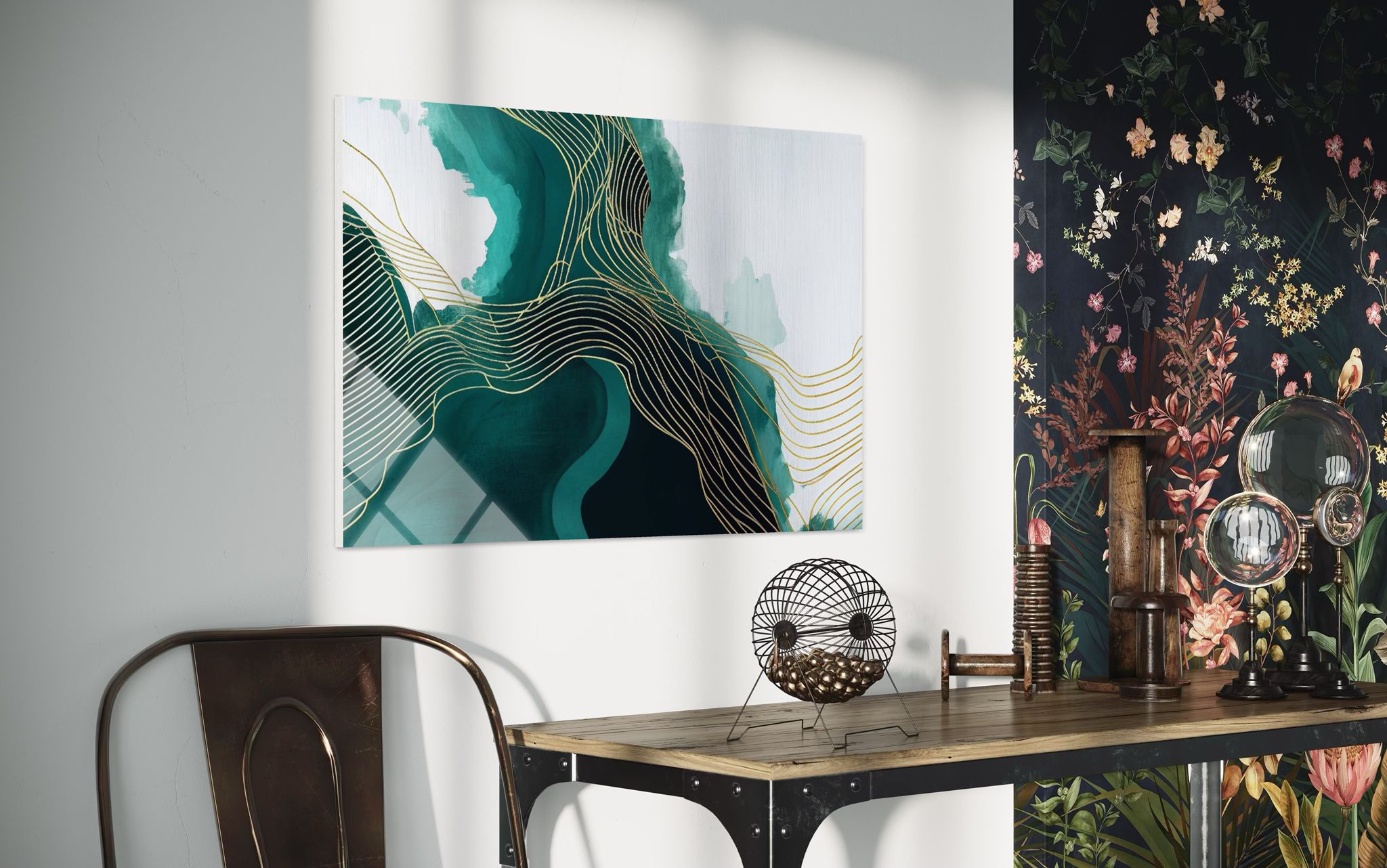 Modern - Sanat Cam Tablo