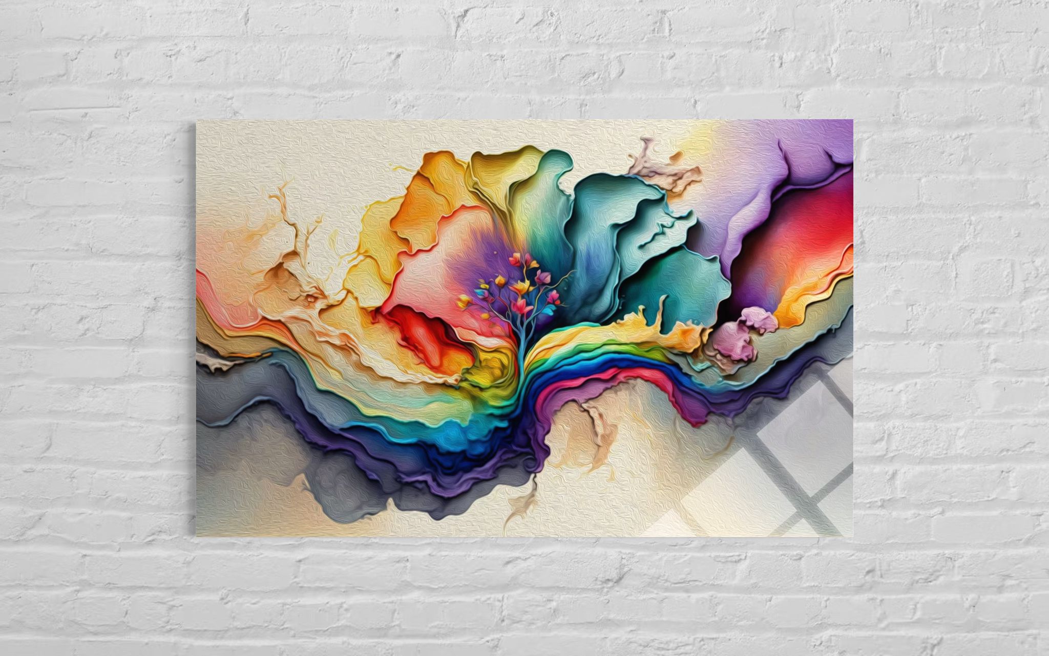 Modern - Sanat Cam Tablo