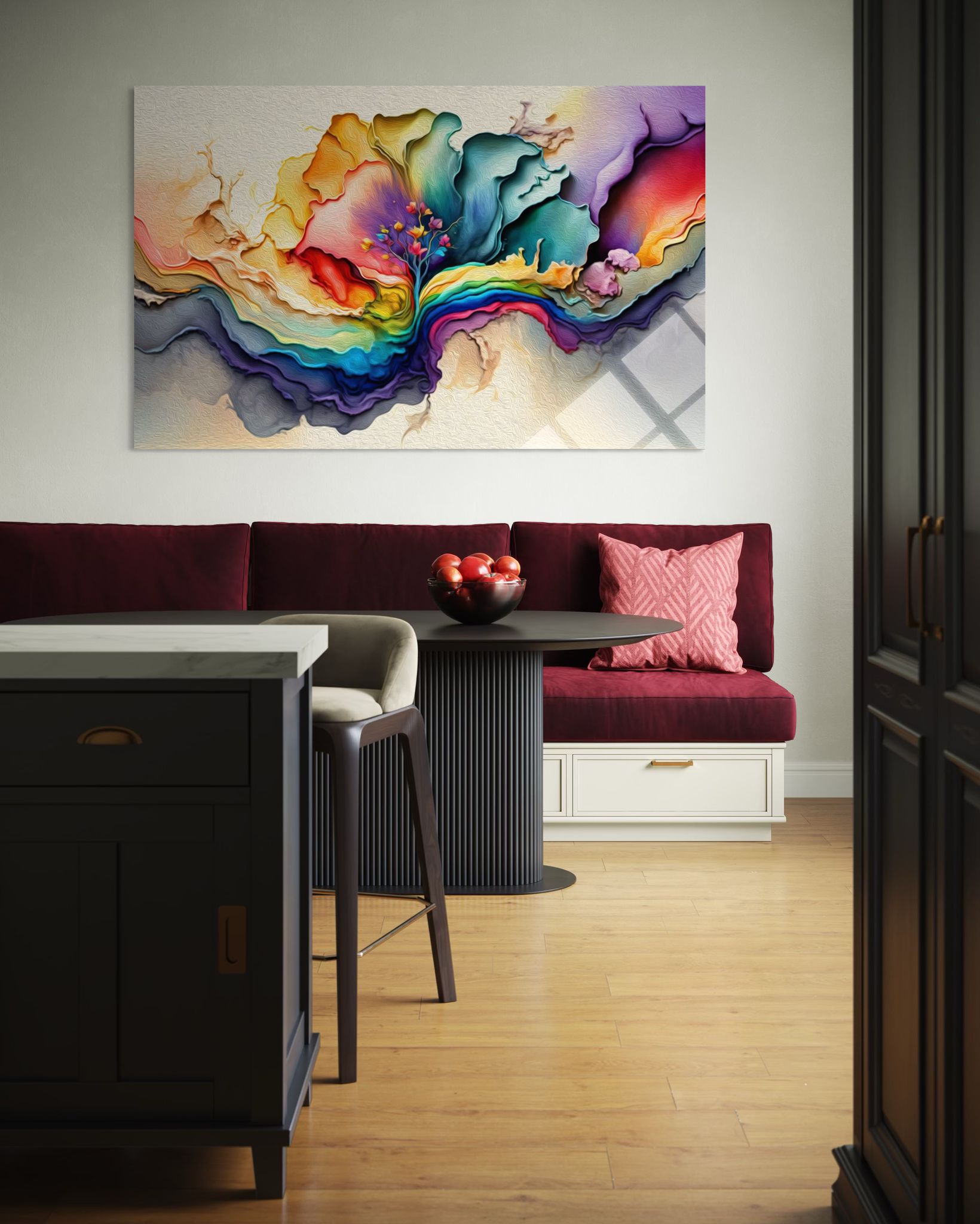 Modern - Sanat Cam Tablo