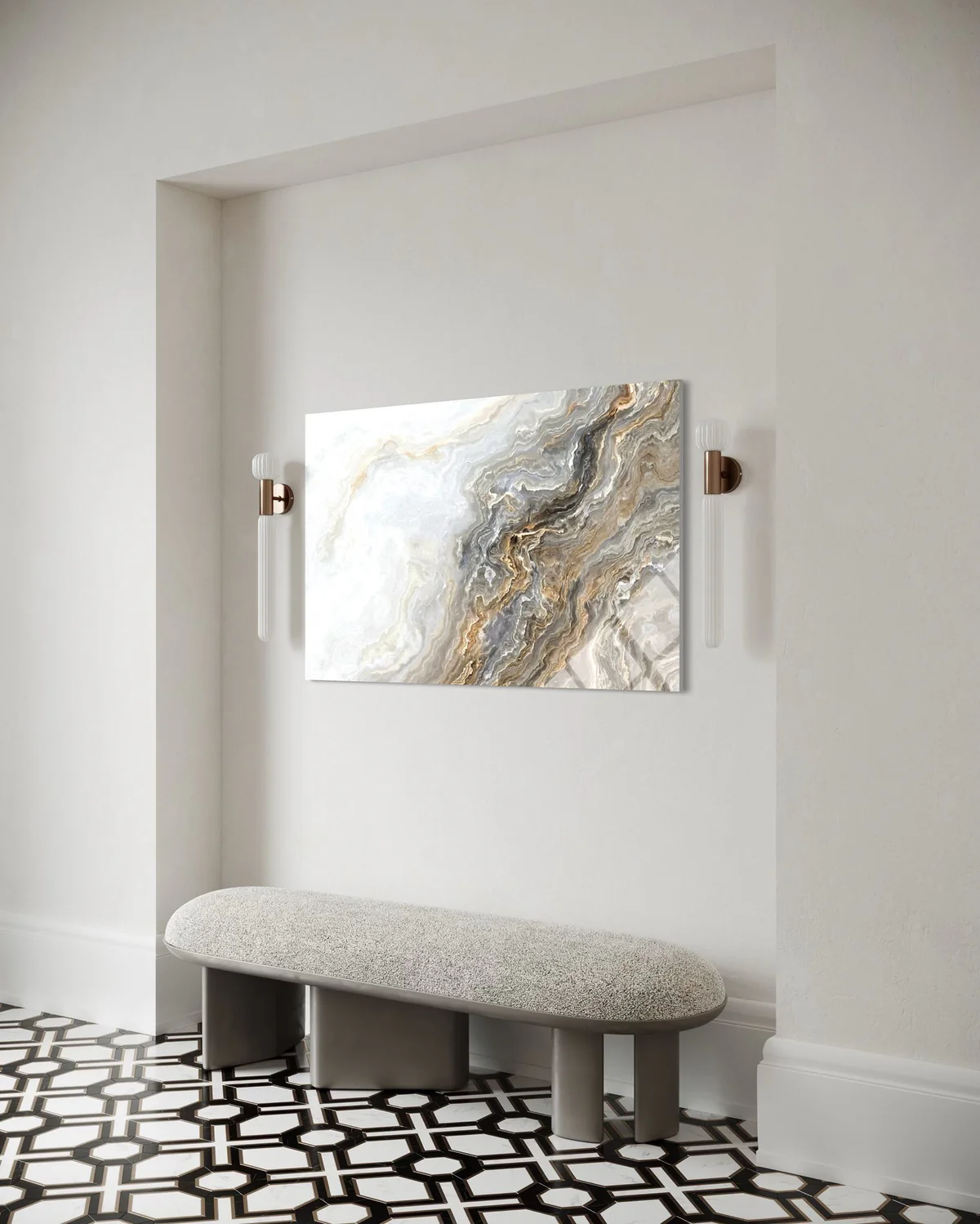 Modern - Sanat Cam Tablo