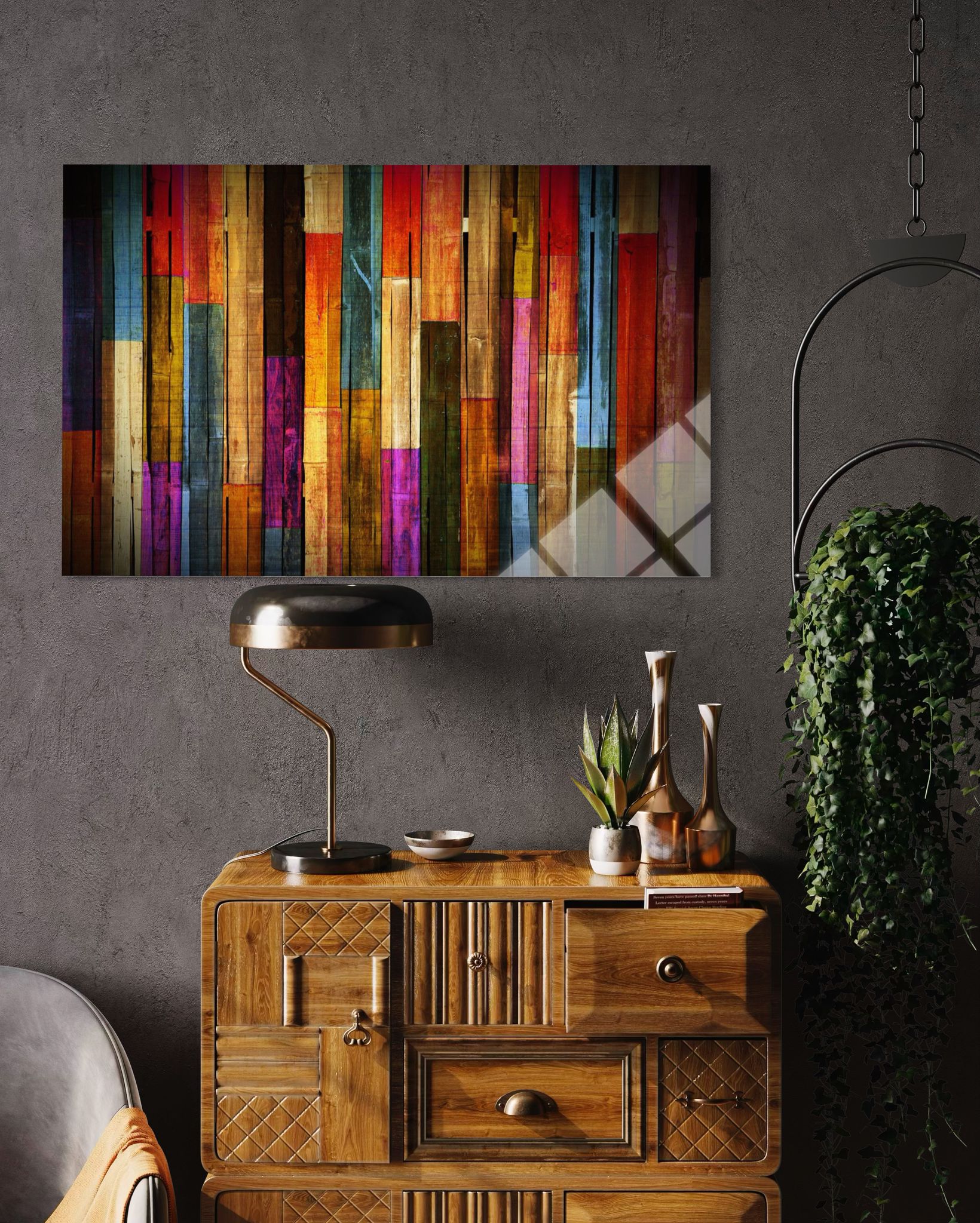 Modern - Sanat Cam Tablo