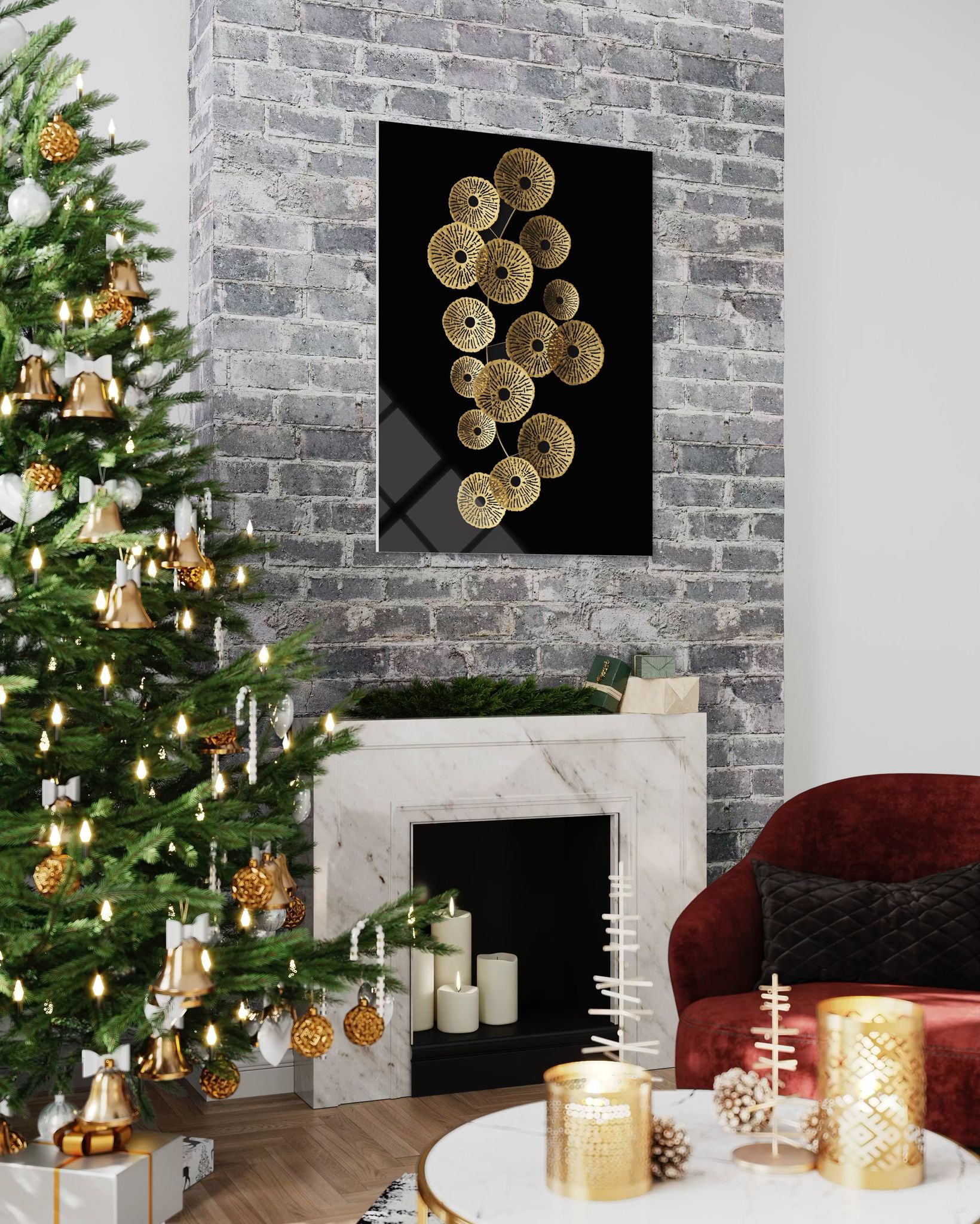 Modern - Sanat Cam Tablo