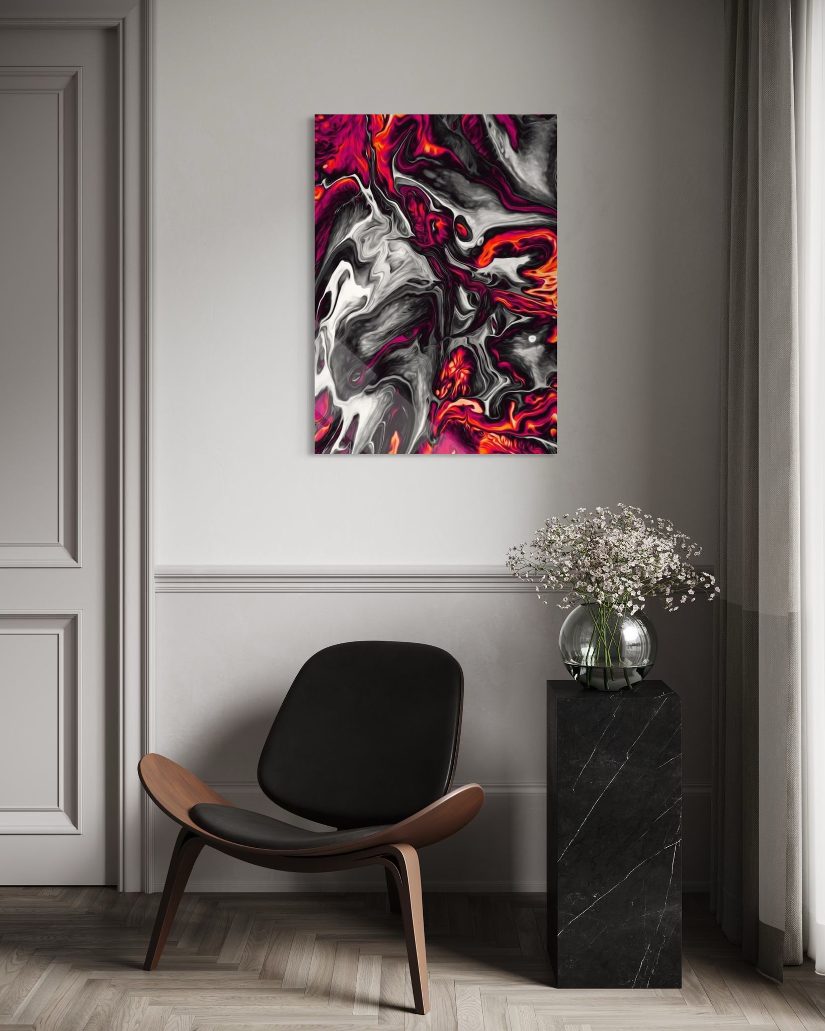 Modern - Sanat Cam Tablo