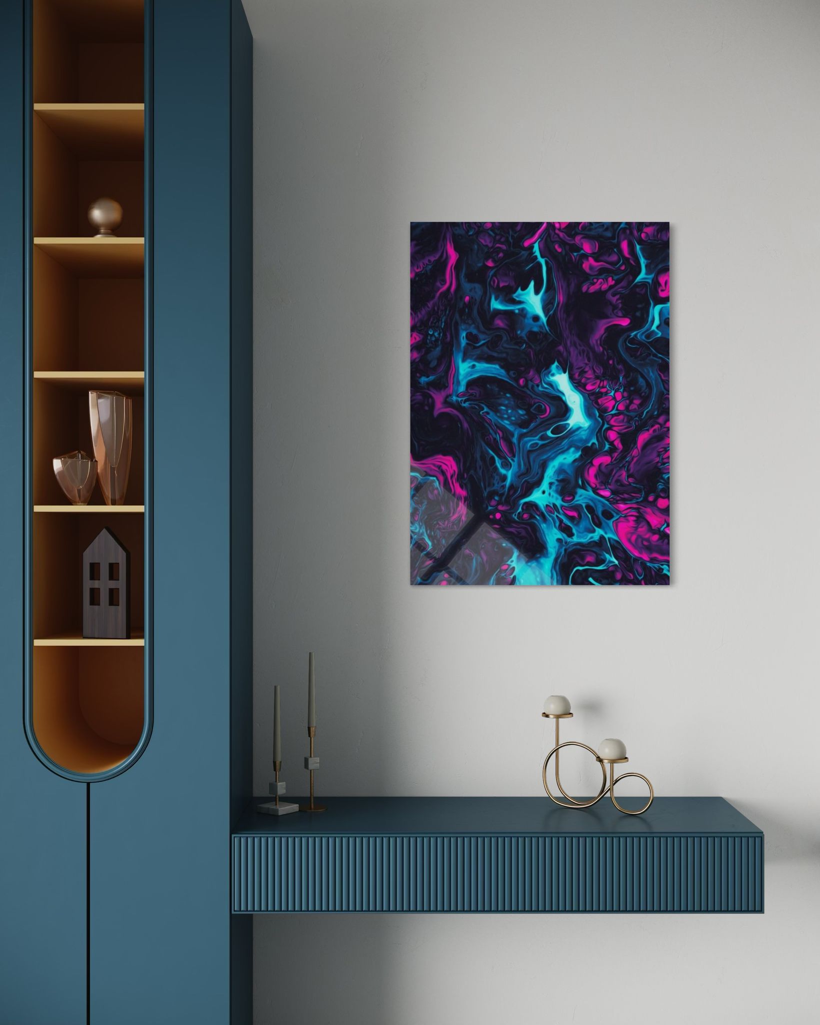 Modern - Sanat Cam Tablo