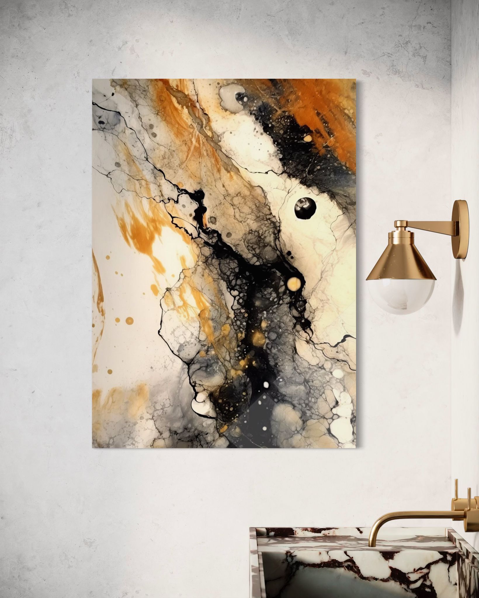 Modern - Sanat Cam Tablo