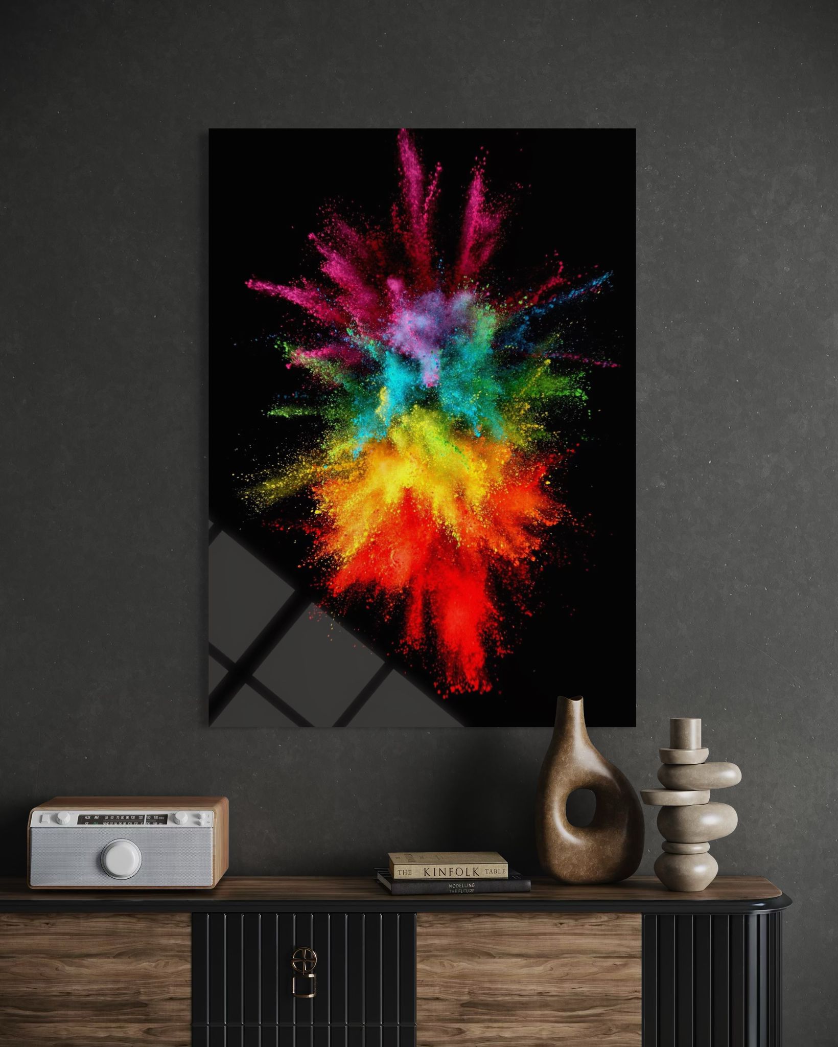 Modern - Sanat Cam Tablo