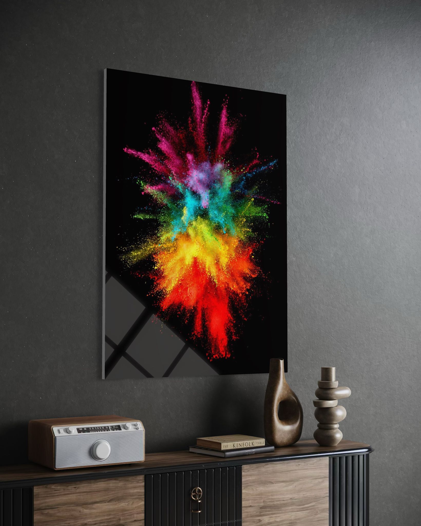 Modern - Sanat Cam Tablo