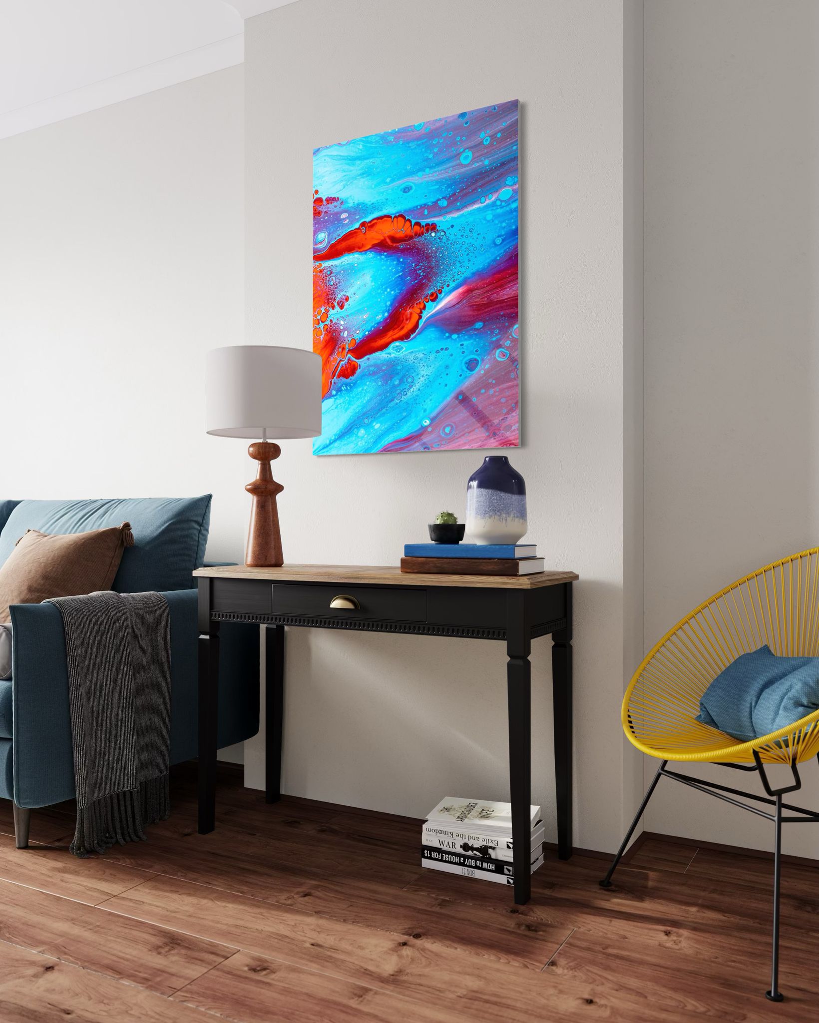 Modern - Sanat Cam Tablo