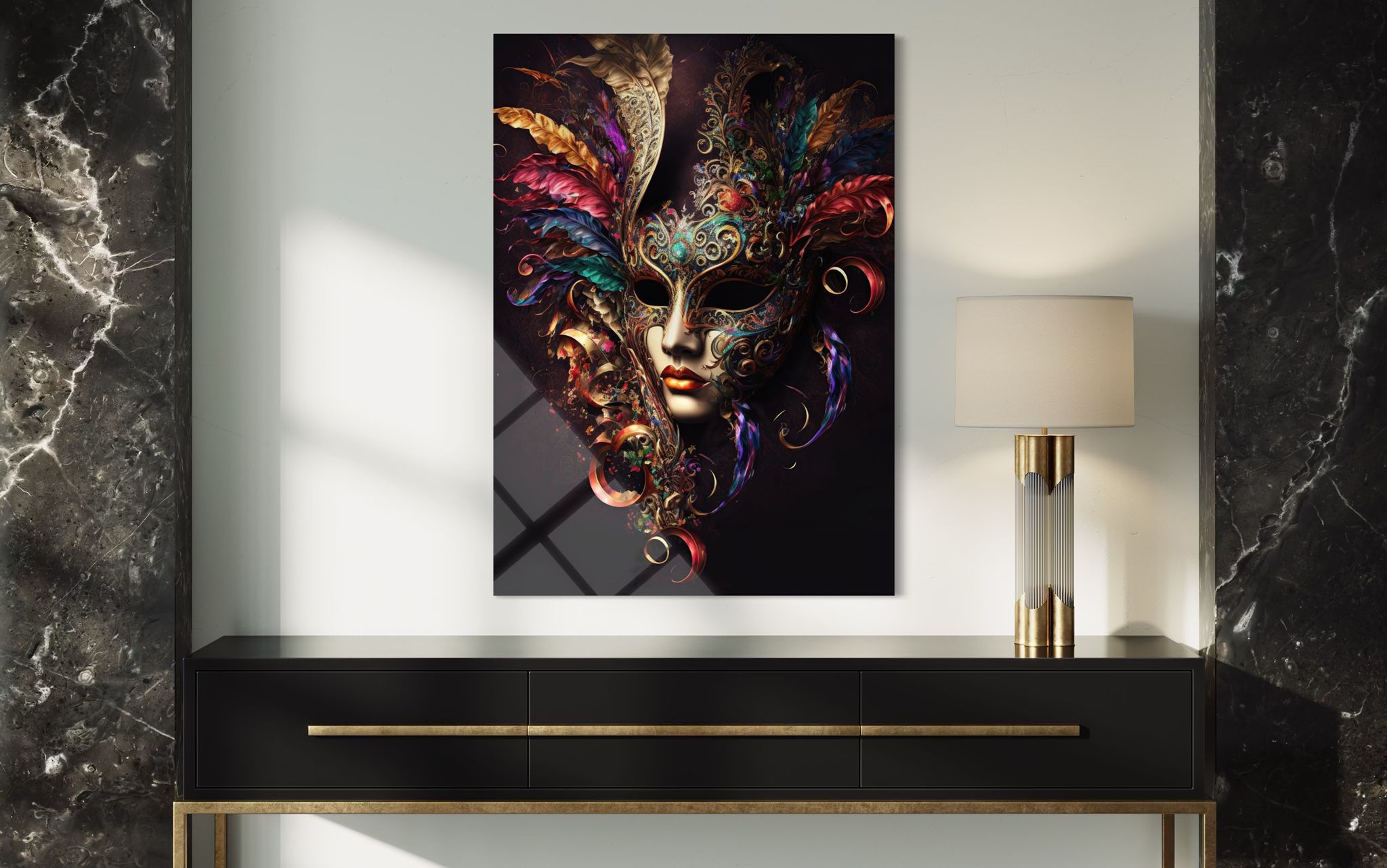 Modern - Sanat Cam Tablo