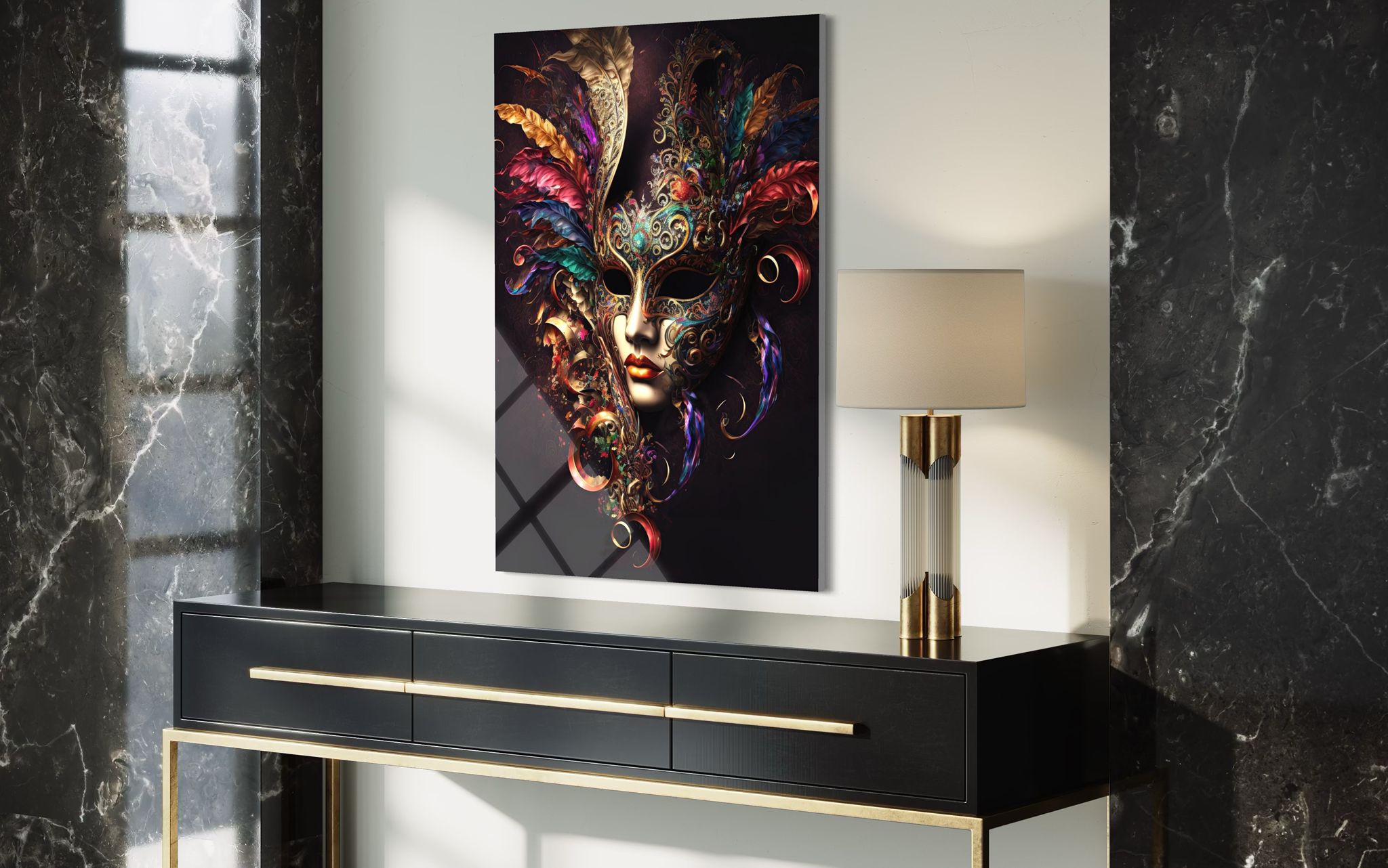 Modern - Sanat Cam Tablo