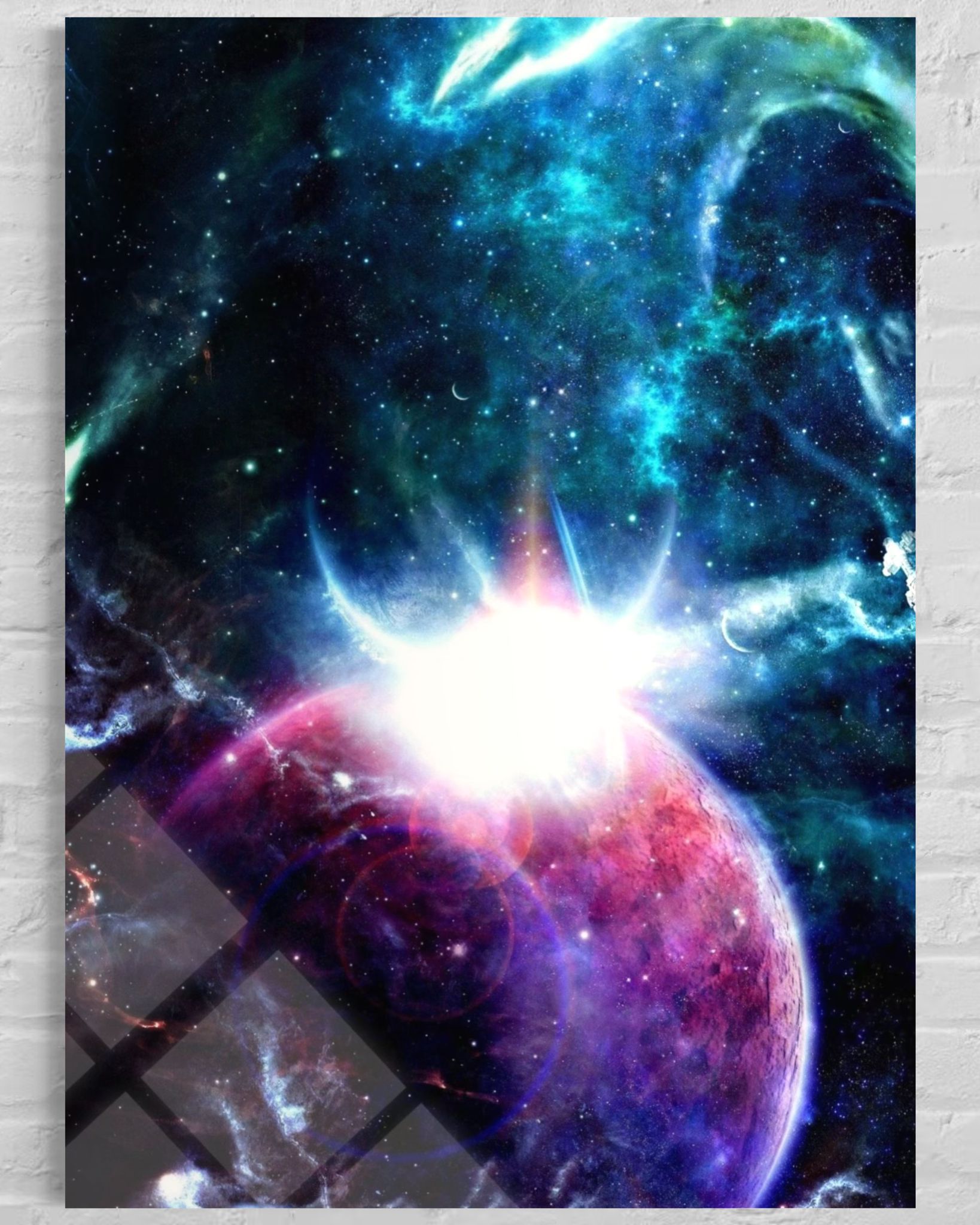 Modern - Sanat Cam Tablo