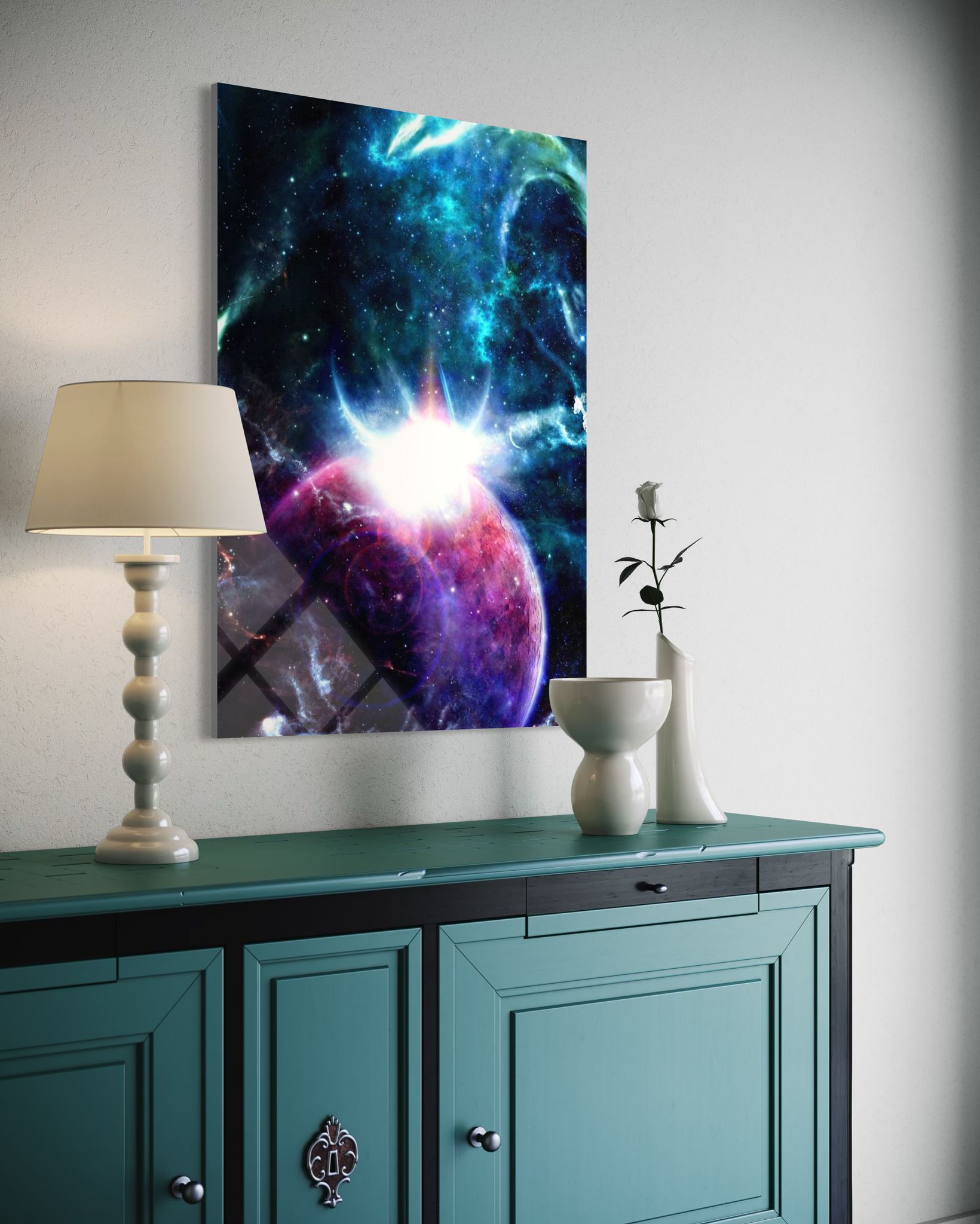 Modern - Sanat Cam Tablo