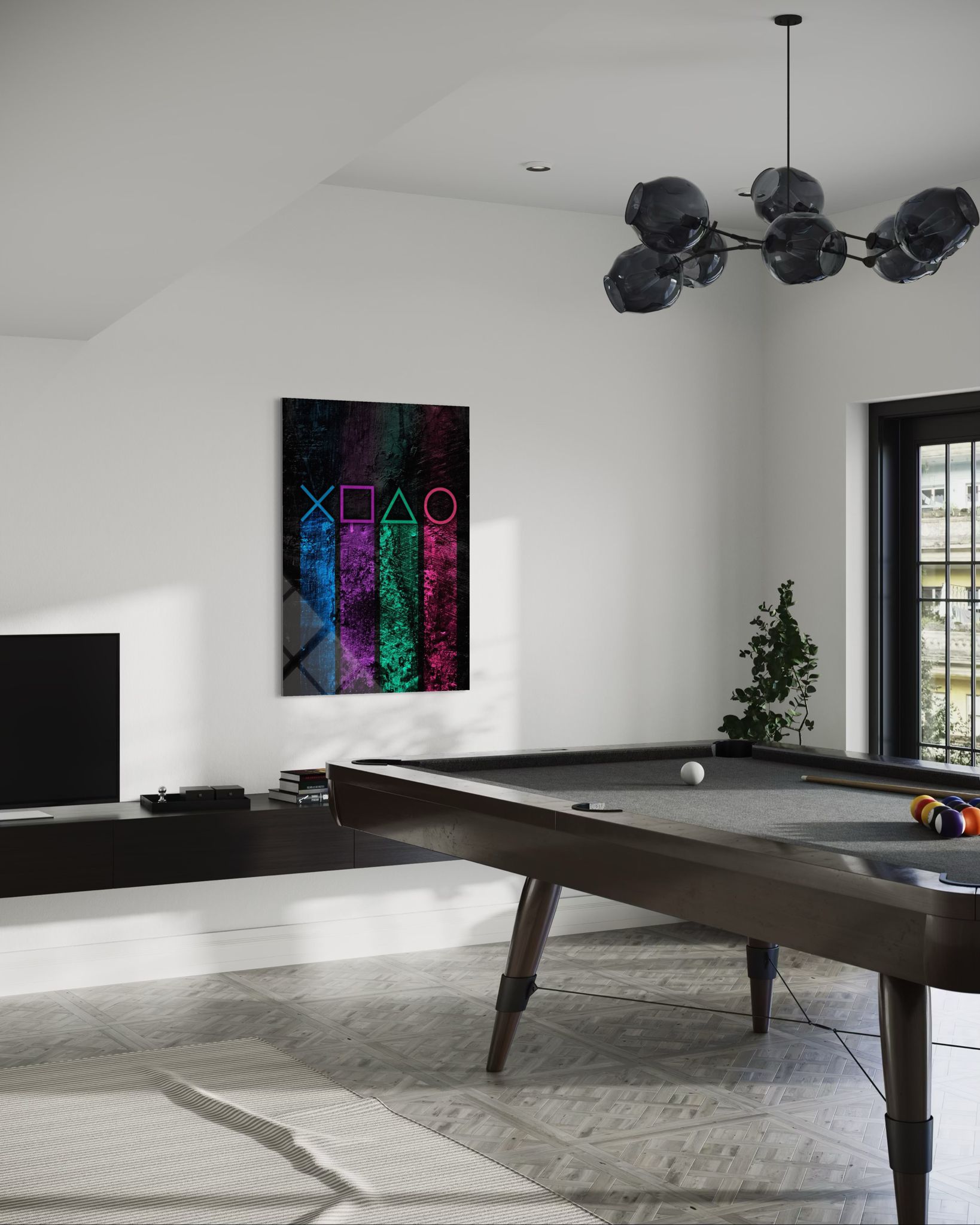 Modern - Sanat Cam Tablo