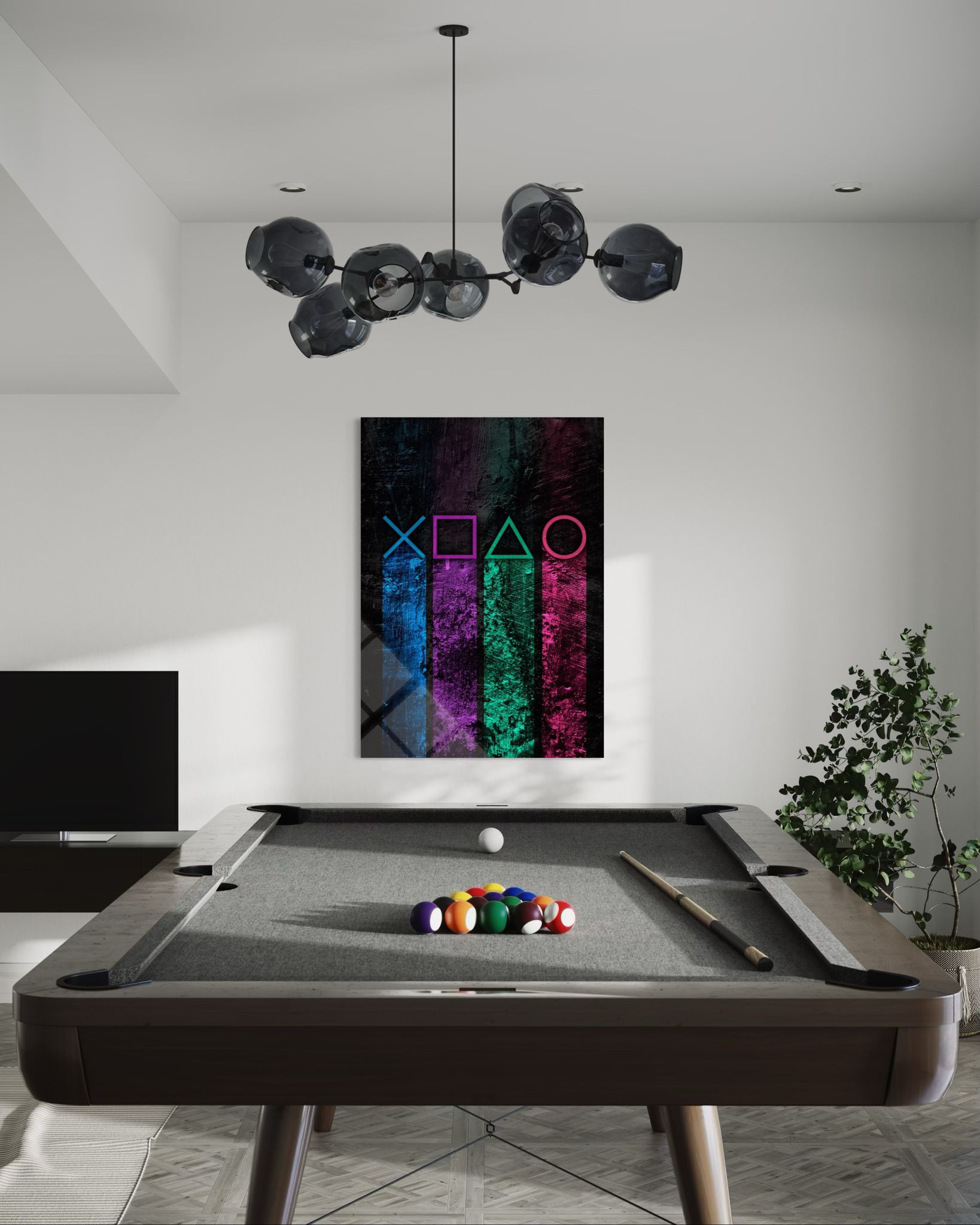 Modern - Sanat Cam Tablo